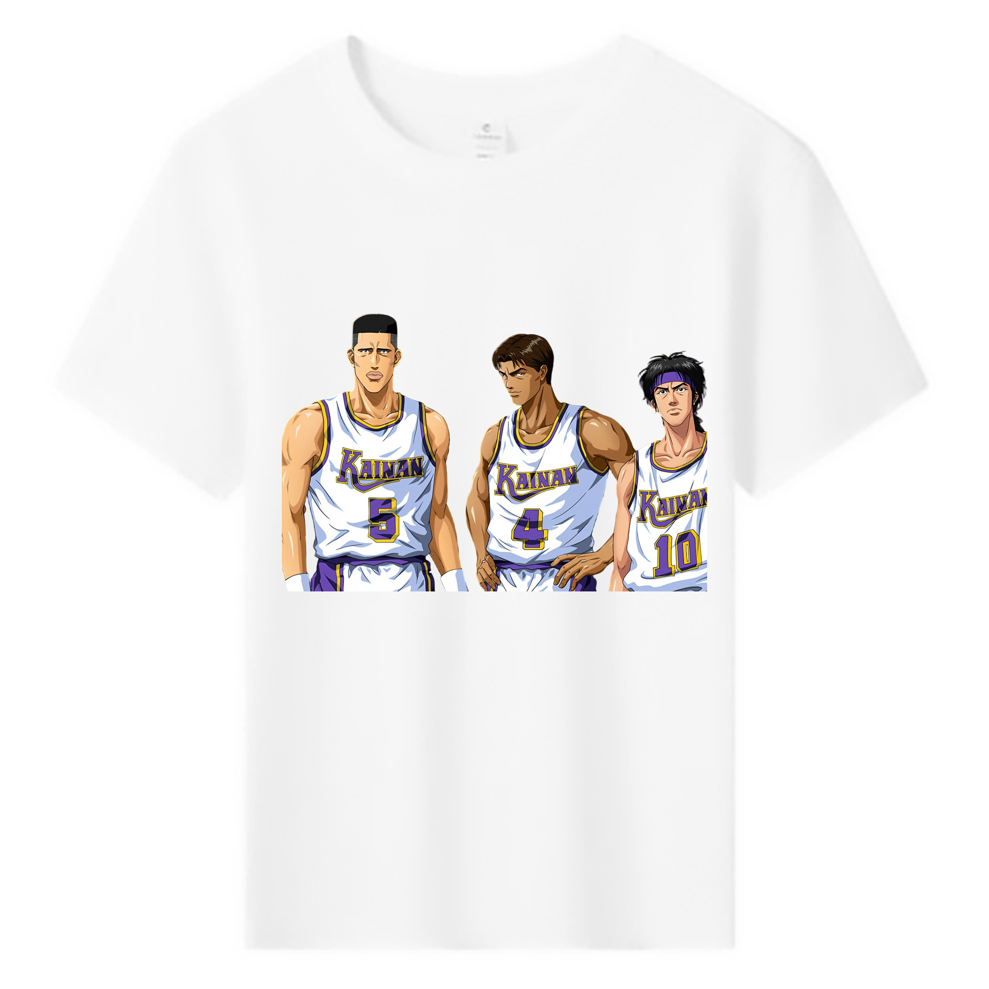 （画像用） SLAM DUNK／スラムダンク 綿100％キッズTシャツ（フロントプリント）