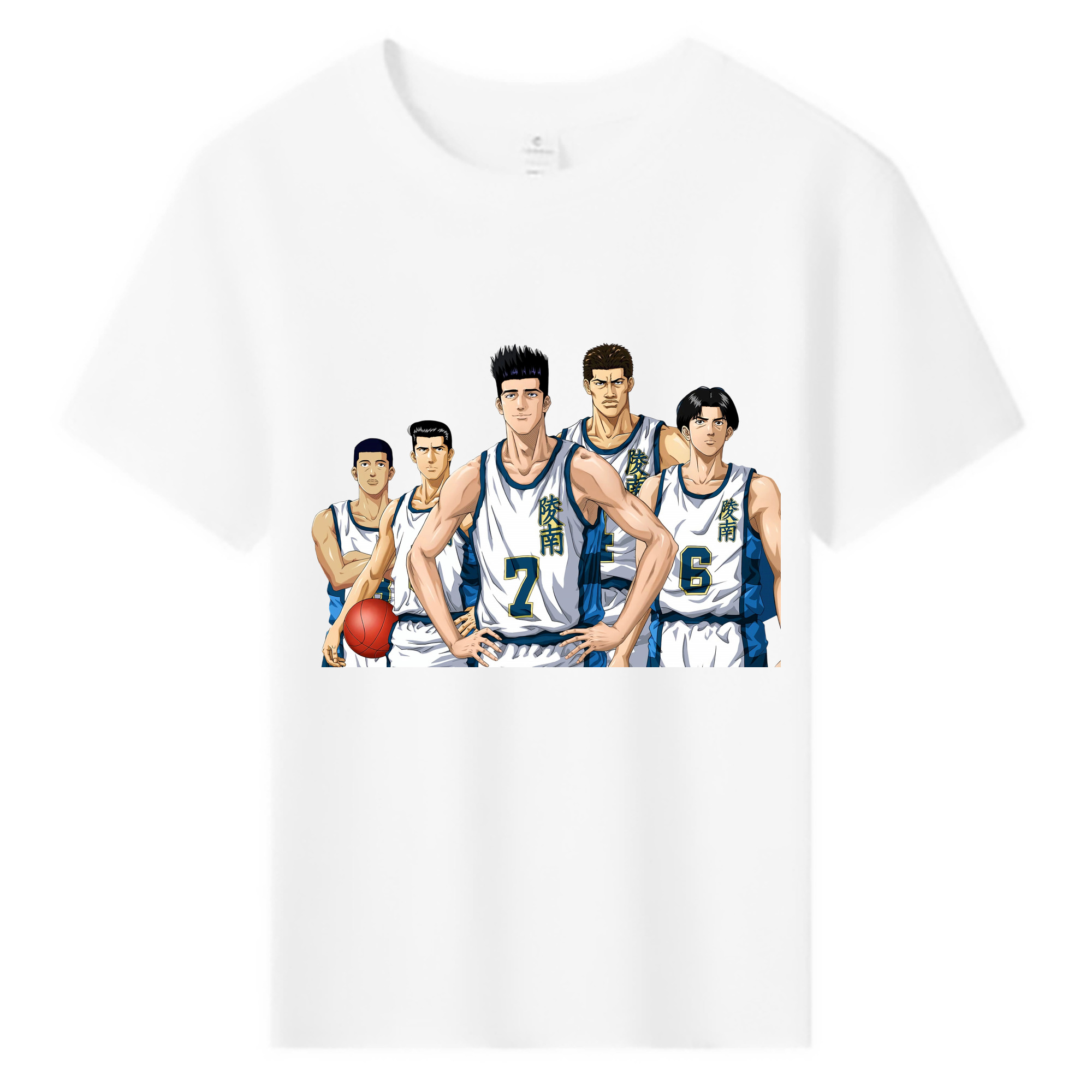 （画像用） SLAM DUNK／スラムダンク 綿100％キッズTシャツ（フロントプリント）