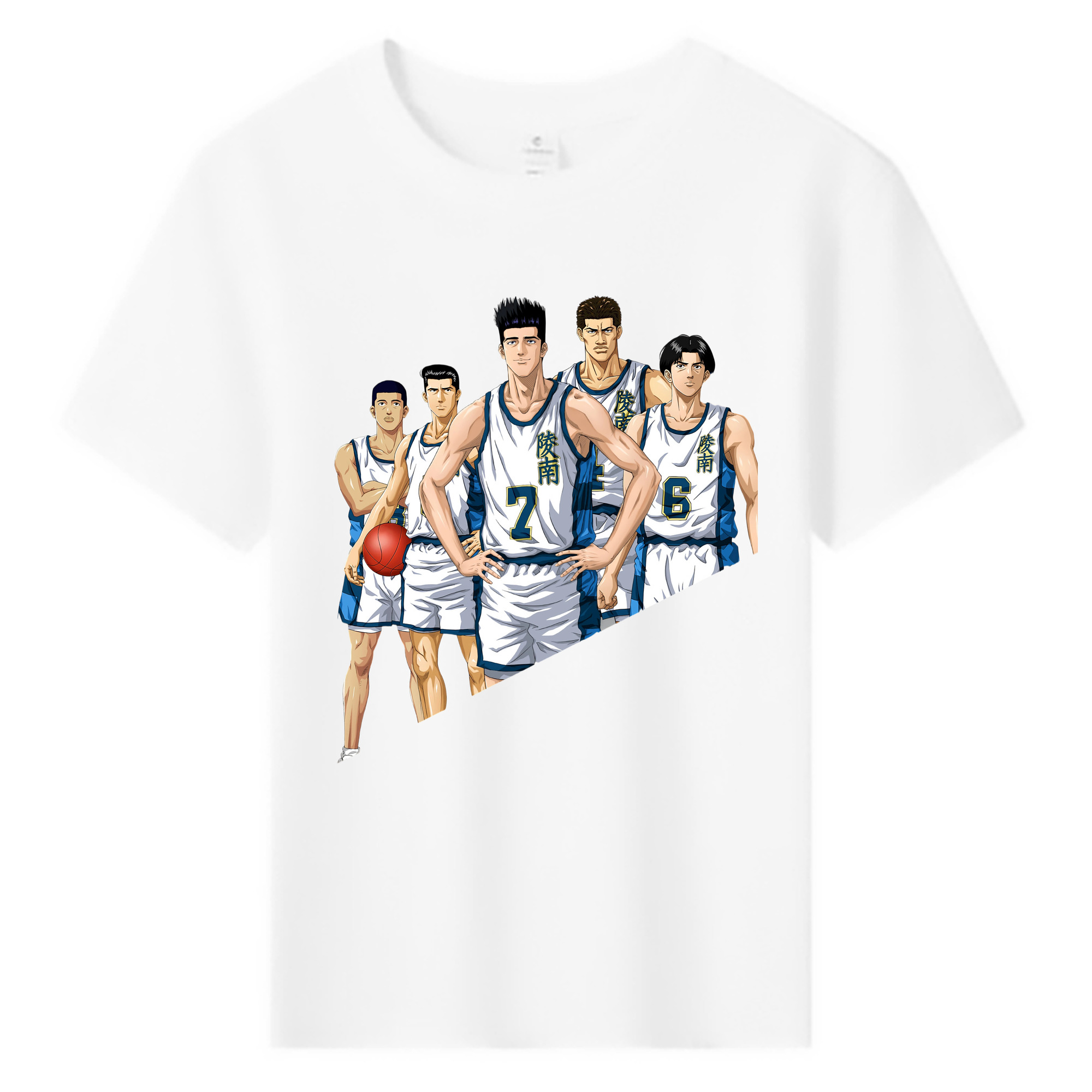 （画像用） SLAM DUNK／スラムダンク 綿100％キッズTシャツ（フロントプリント）