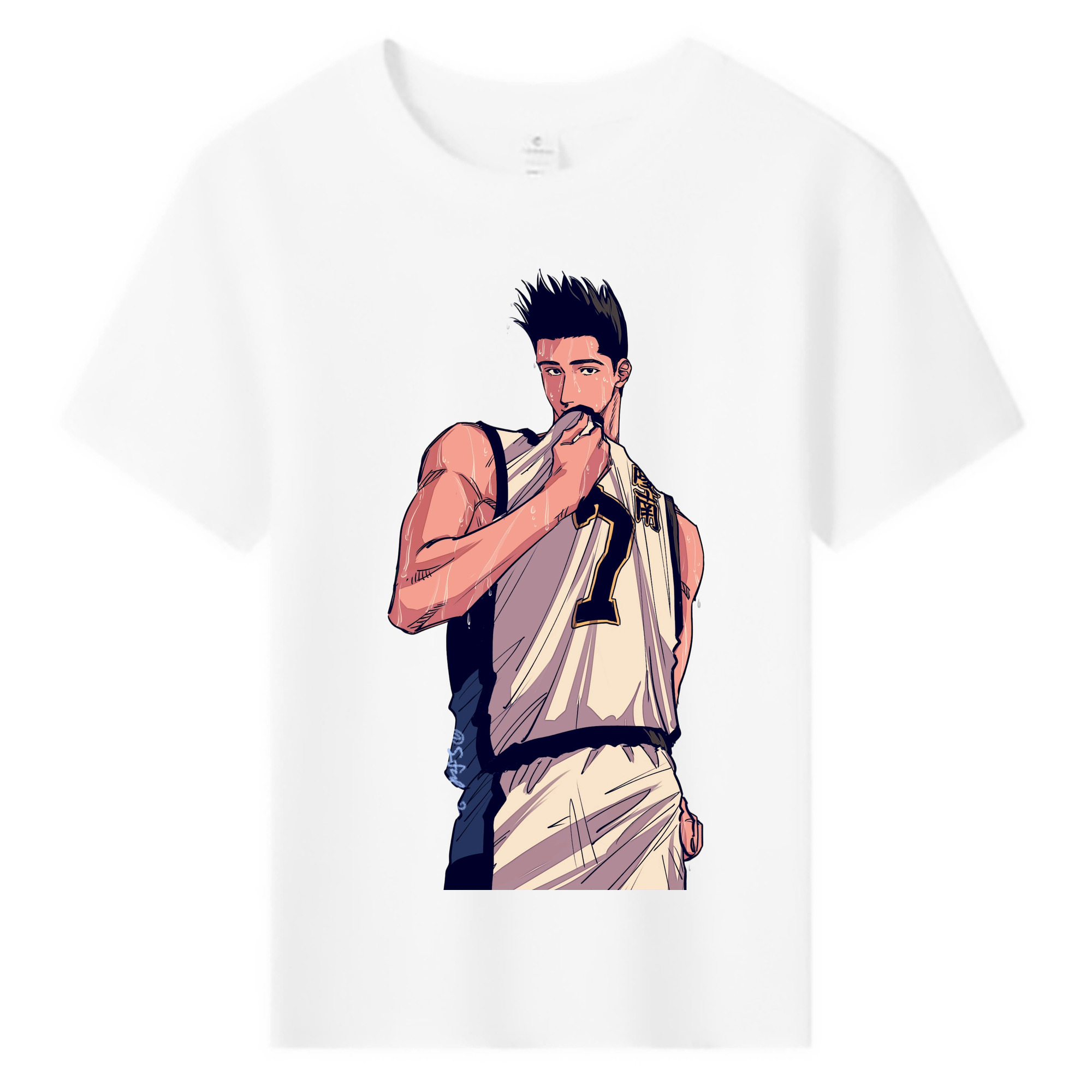 （画像用） SLAM DUNK／スラムダンク 綿100％キッズTシャツ（フロントプリント）