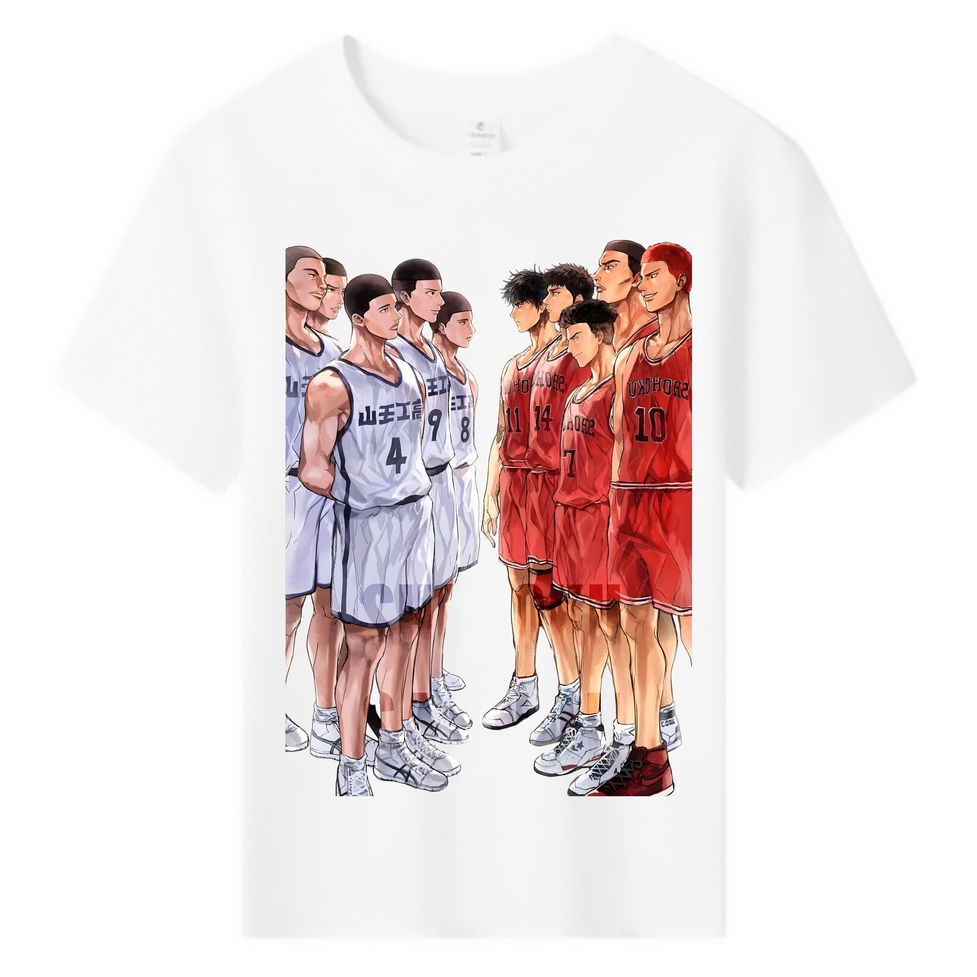 （画像用） SLAM DUNK／スラムダンク 綿100％キッズTシャツ（フロントプリント）