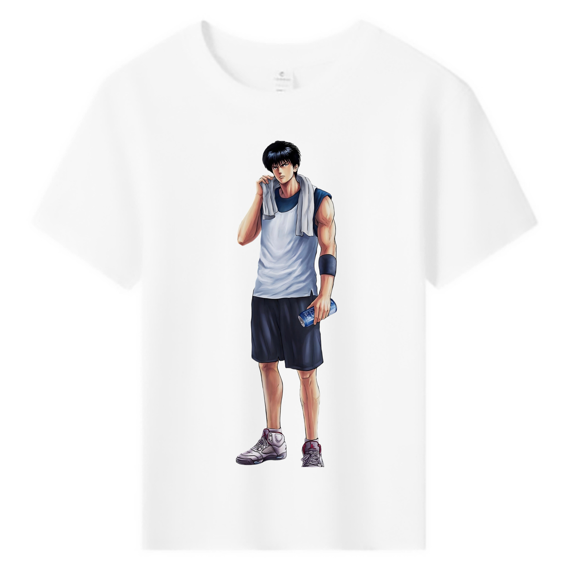 （画像用） SLAM DUNK／スラムダンク 綿100％キッズTシャツ（フロントプリント）