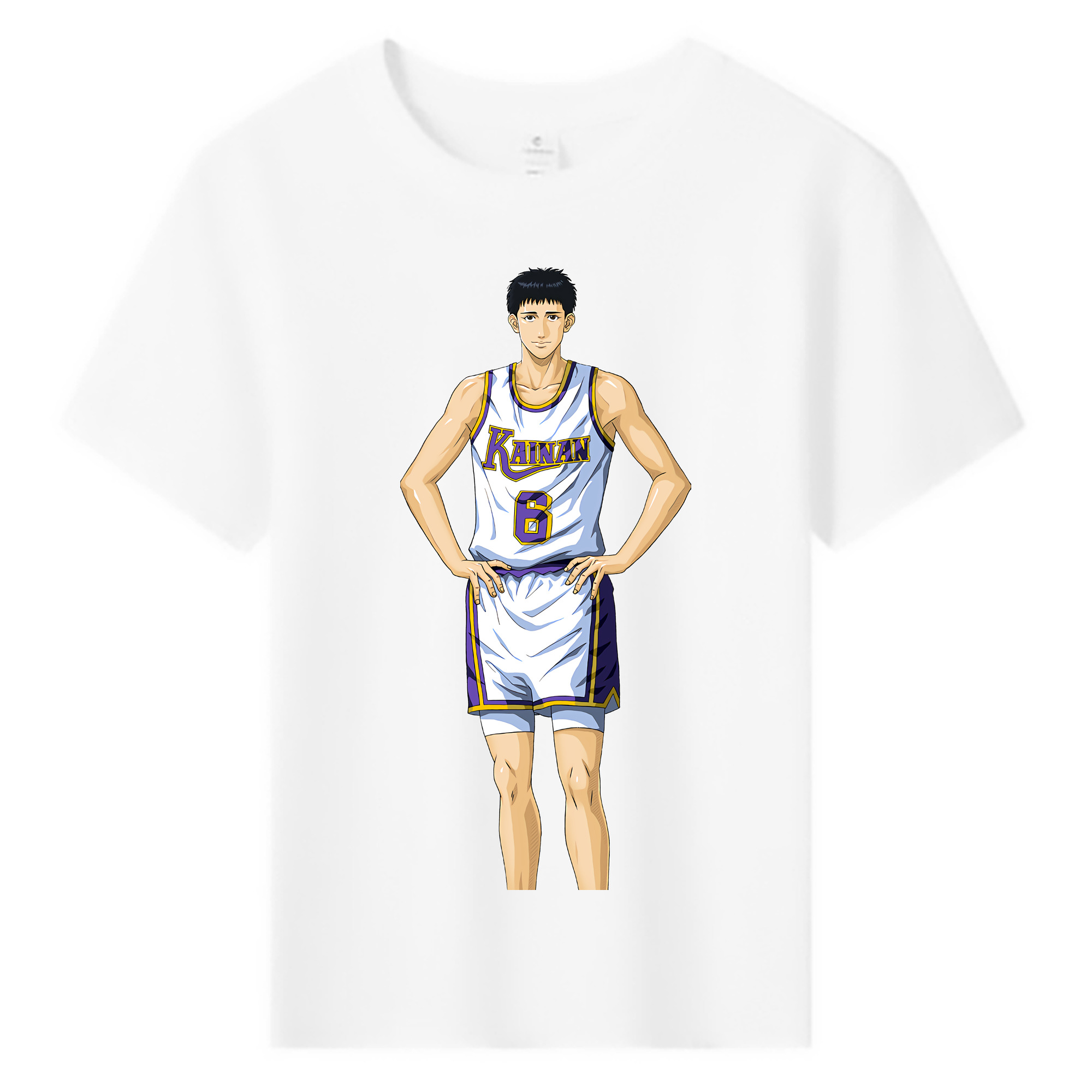 （画像用） SLAM DUNK／スラムダンク 綿100％キッズTシャツ（フロントプリント）