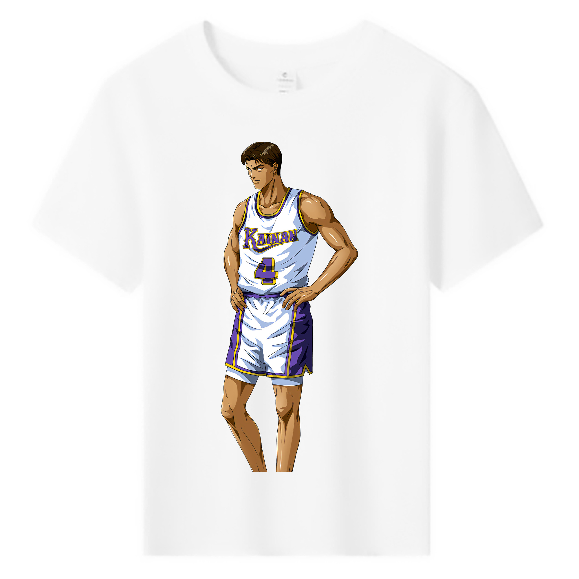 （画像用） SLAM DUNK／スラムダンク 綿100％キッズTシャツ（フロントプリント）