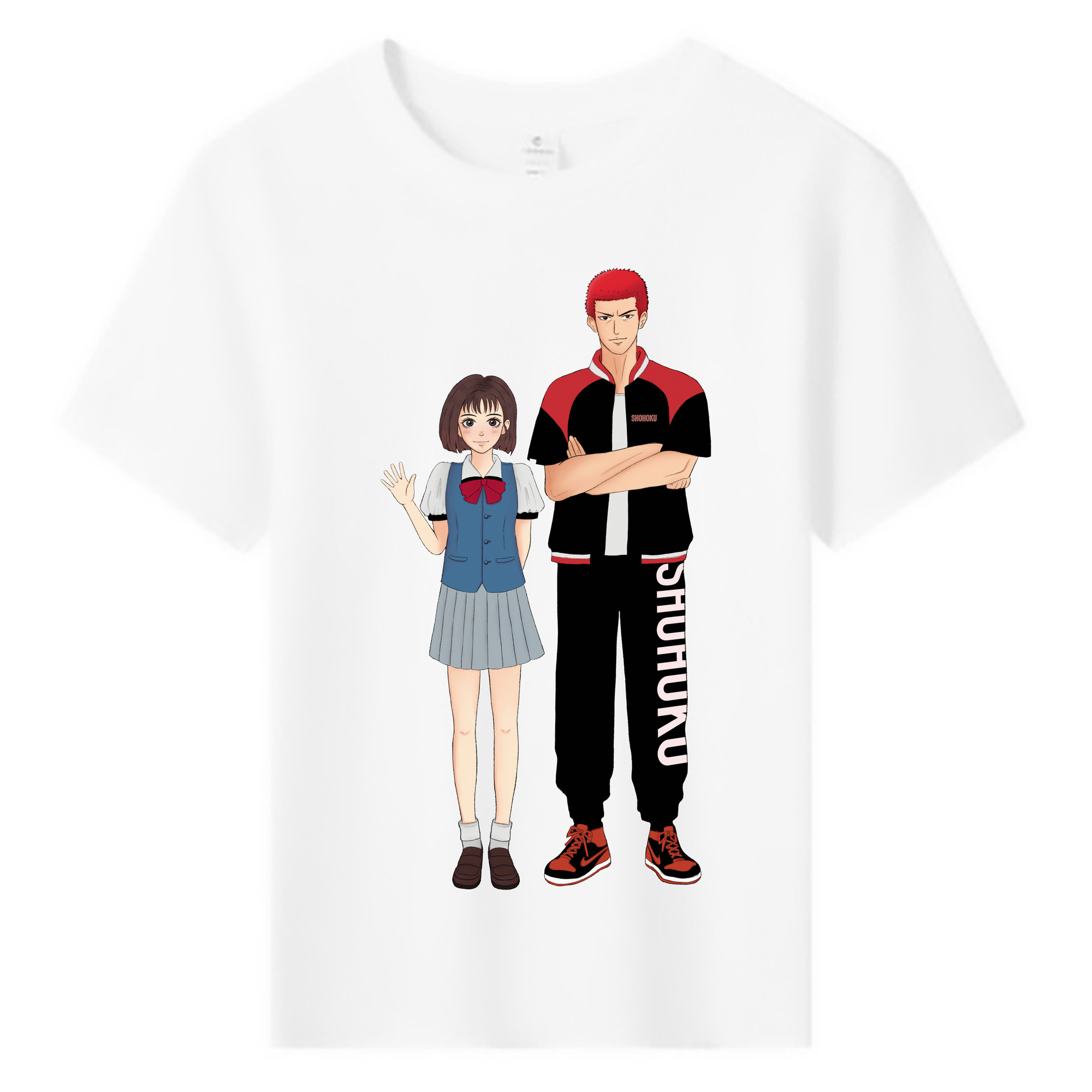 （画像用） SLAM DUNK／スラムダンク 綿100％キッズTシャツ（フロントプリント）