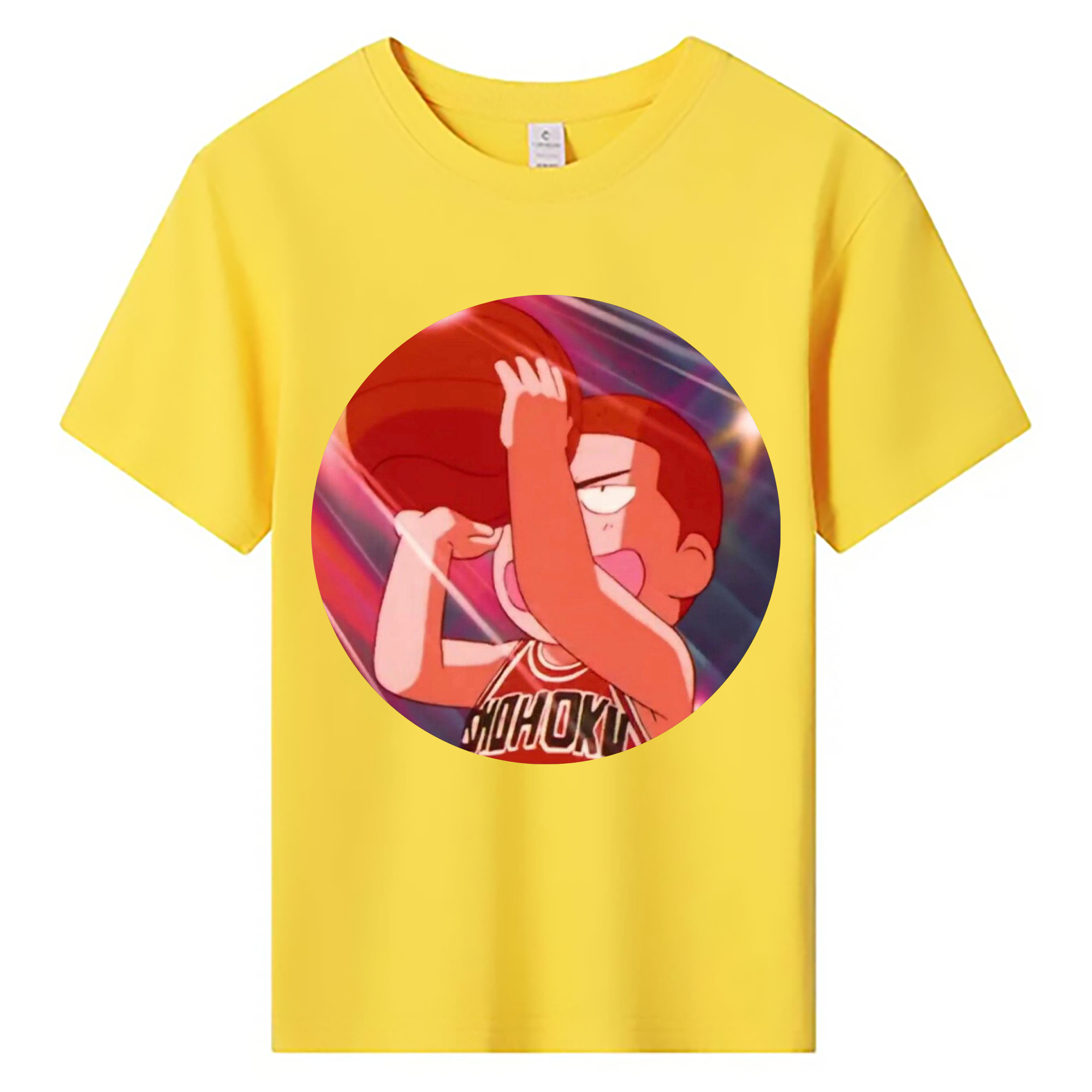 （画像用） SLAM DUNK／スラムダンク 綿100％キッズTシャツ（フロントプリント）