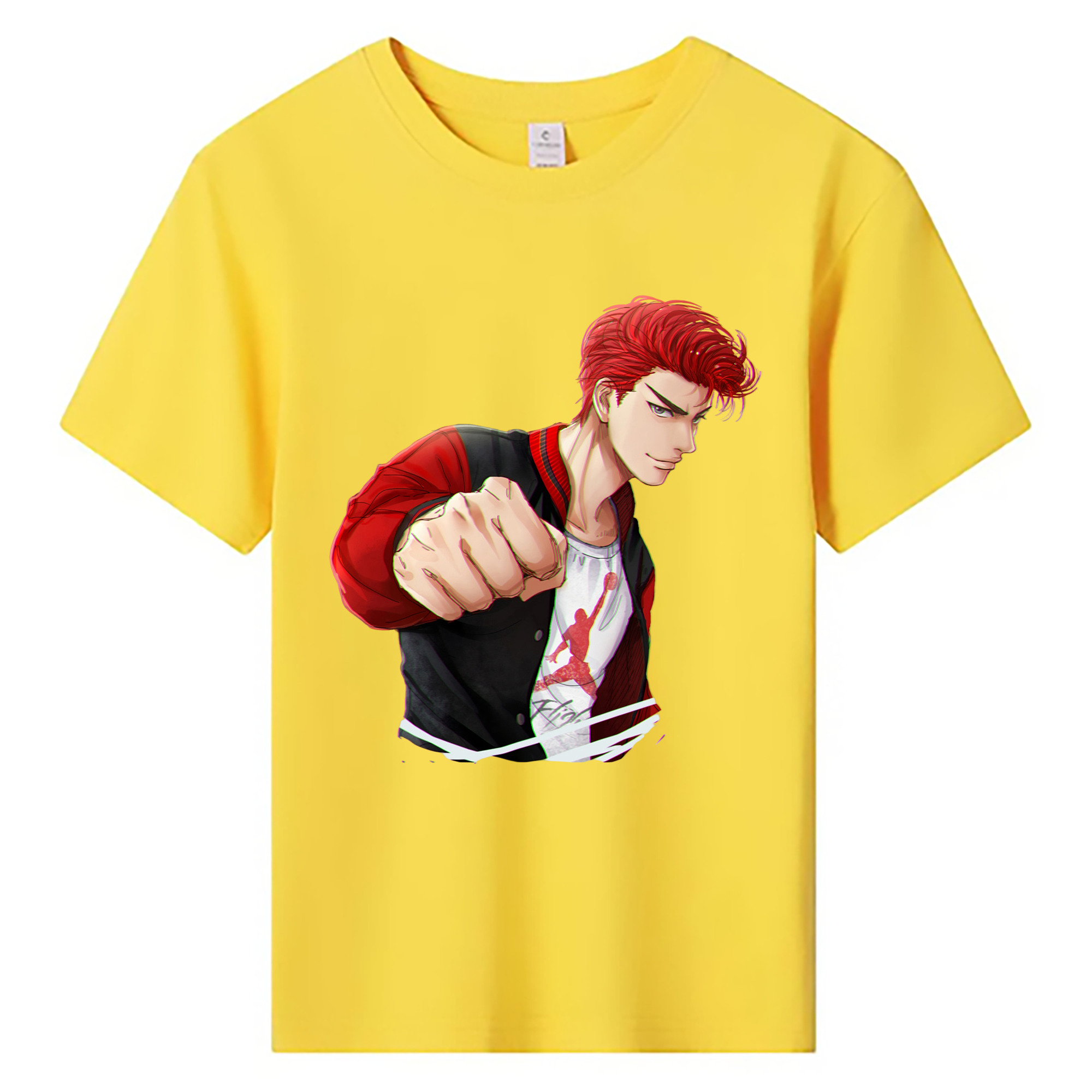 （画像用） SLAM DUNK／スラムダンク 綿100％キッズTシャツ（フロントプリント）