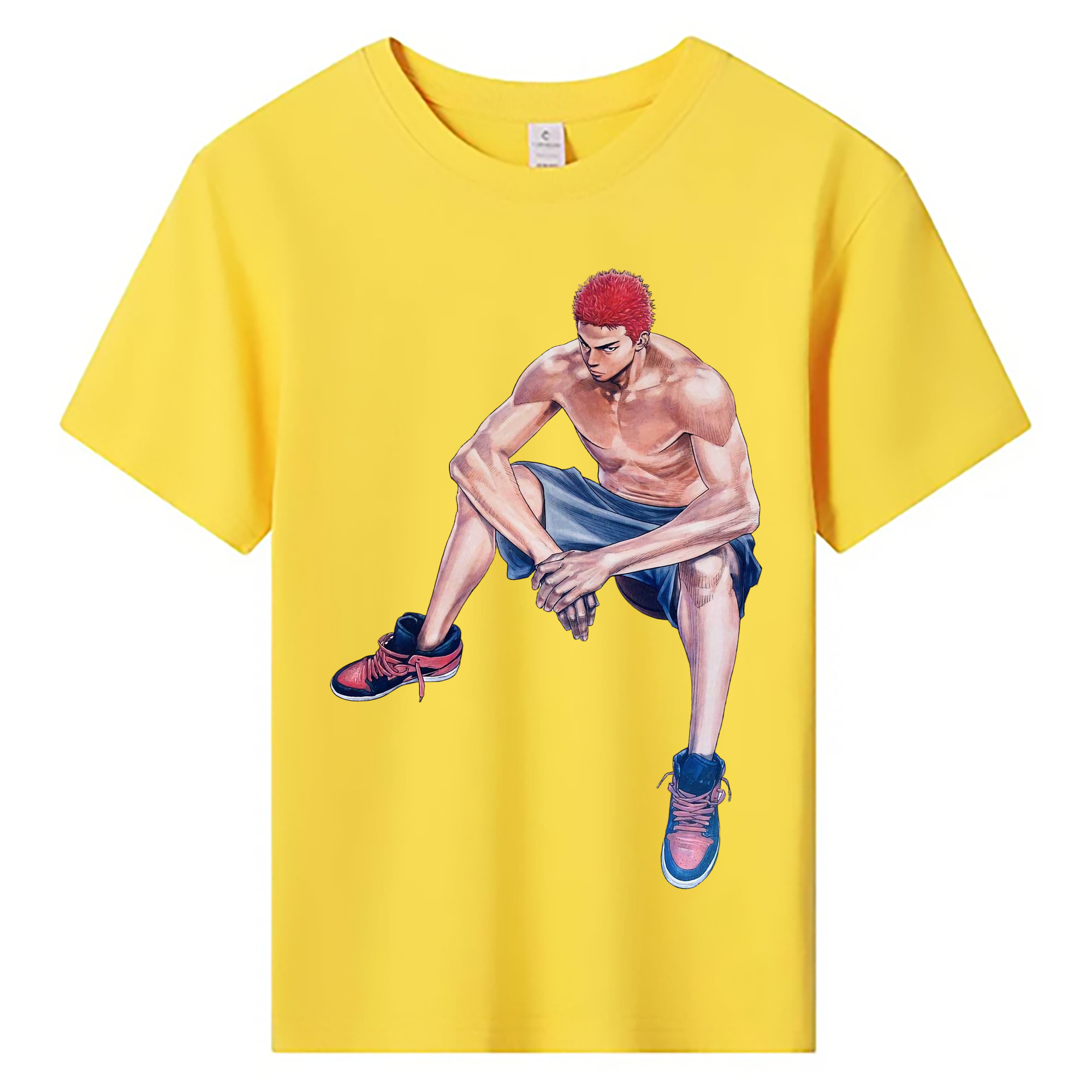 （画像用） SLAM DUNK／スラムダンク 綿100％キッズTシャツ（フロントプリント）