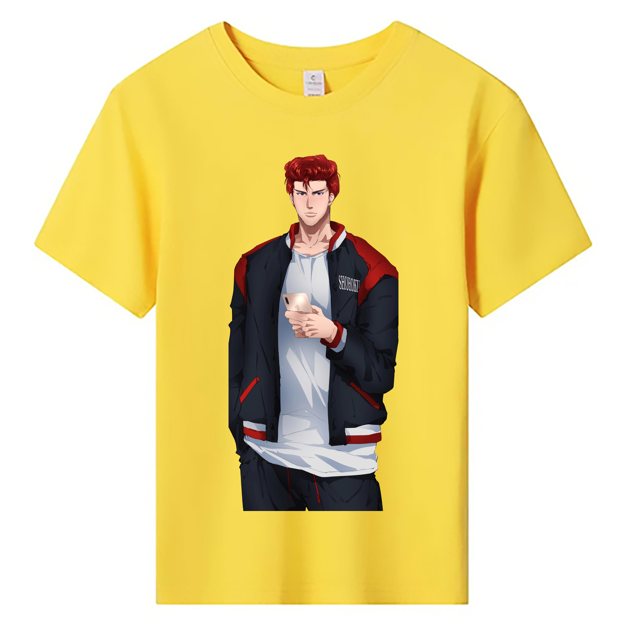 （画像用） SLAM DUNK／スラムダンク 綿100％キッズTシャツ（フロントプリント）