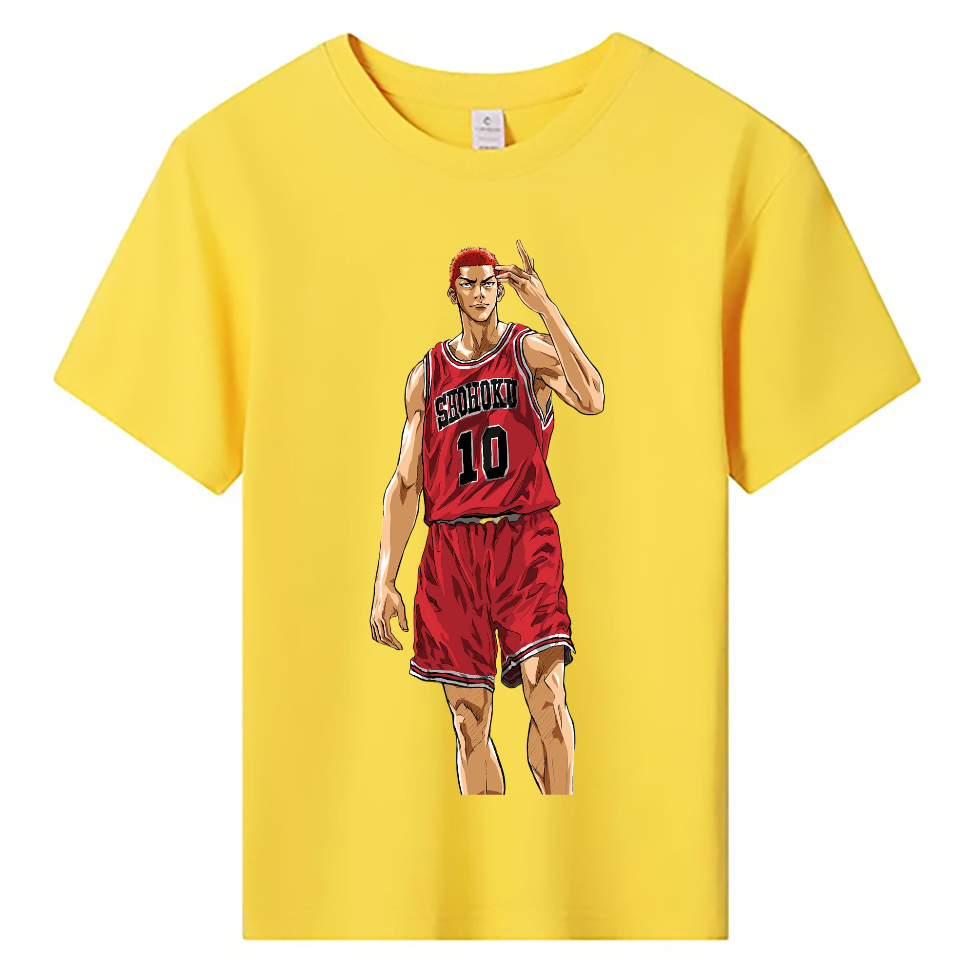 （画像用） SLAM DUNK／スラムダンク 綿100％キッズTシャツ（フロントプリント）