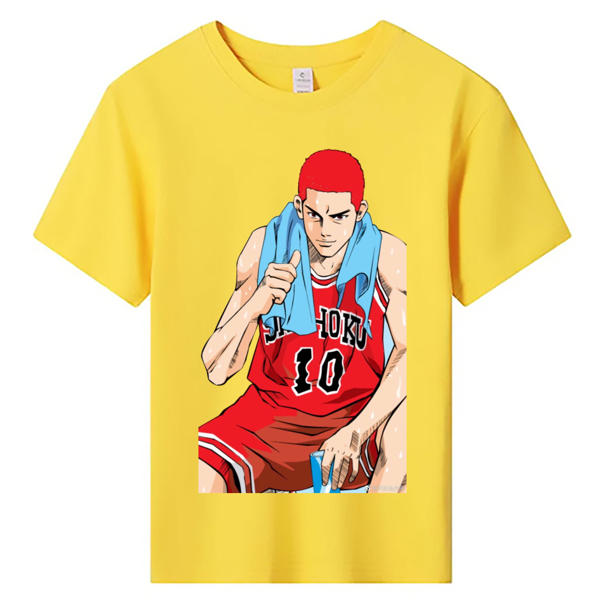 （画像用） SLAM DUNK／スラムダンク 綿100％キッズTシャツ（フロントプリント）