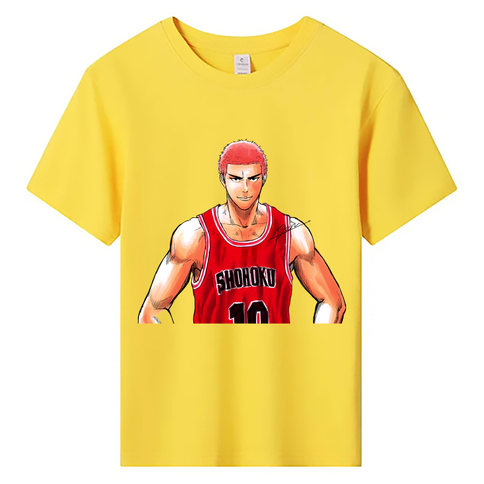 （画像用） SLAM DUNK／スラムダンク 綿100％キッズTシャツ（フロントプリント）
