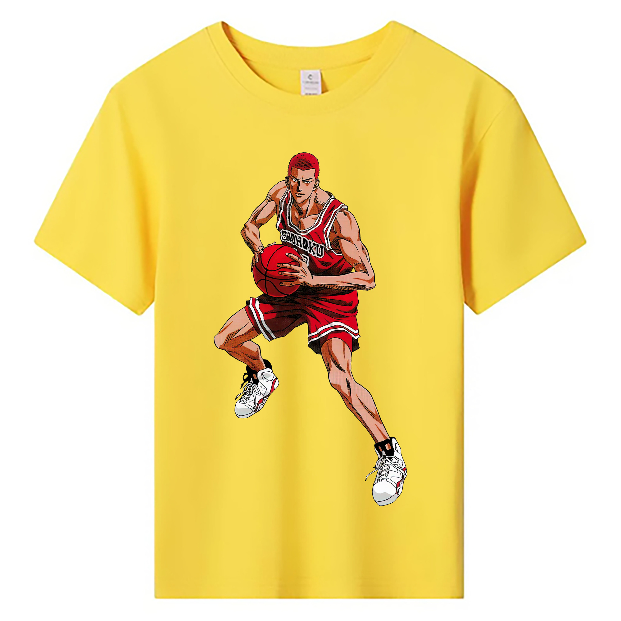 （画像用） SLAM DUNK／スラムダンク 綿100％キッズTシャツ（フロントプリント）