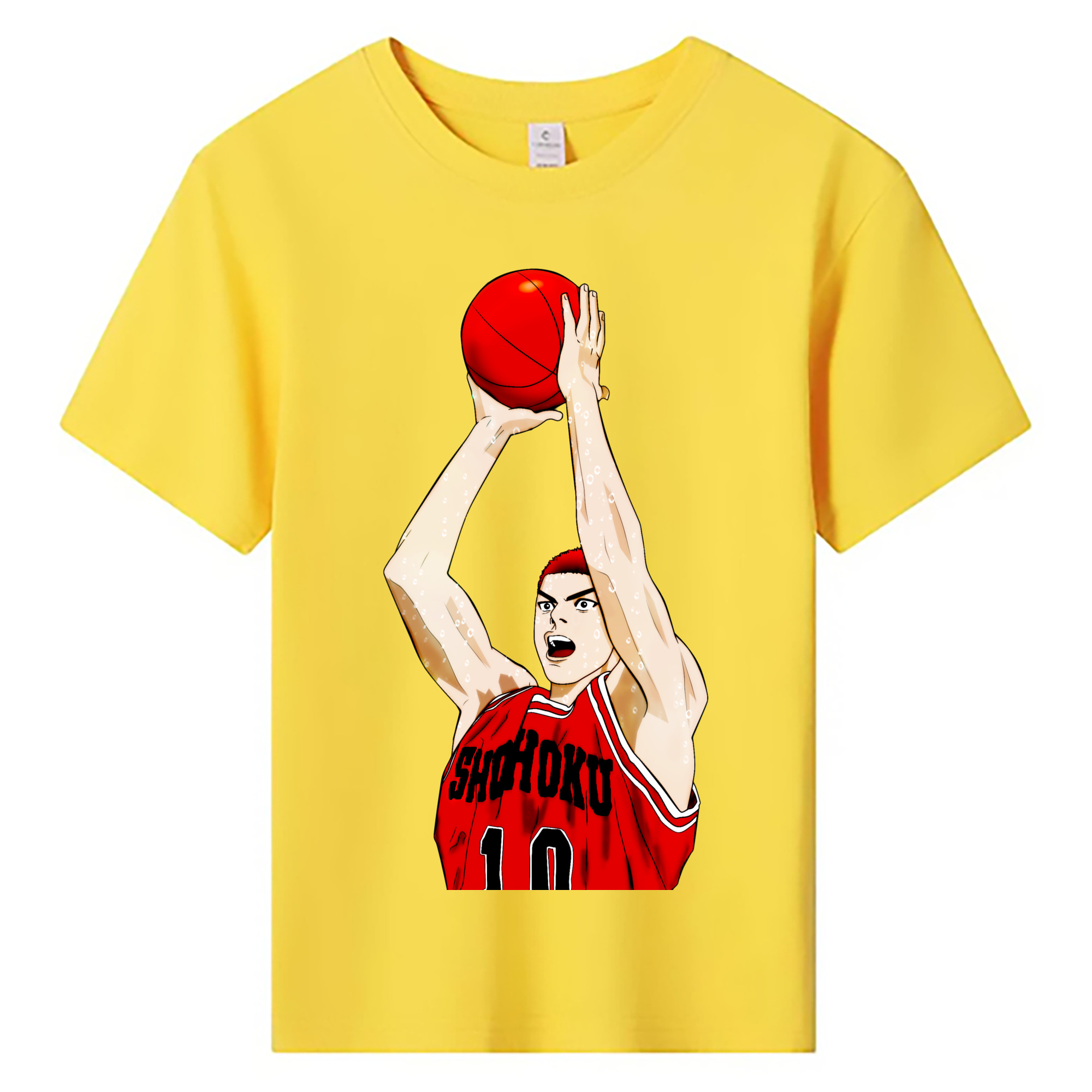（画像用） SLAM DUNK／スラムダンク 綿100％キッズTシャツ（フロントプリント）