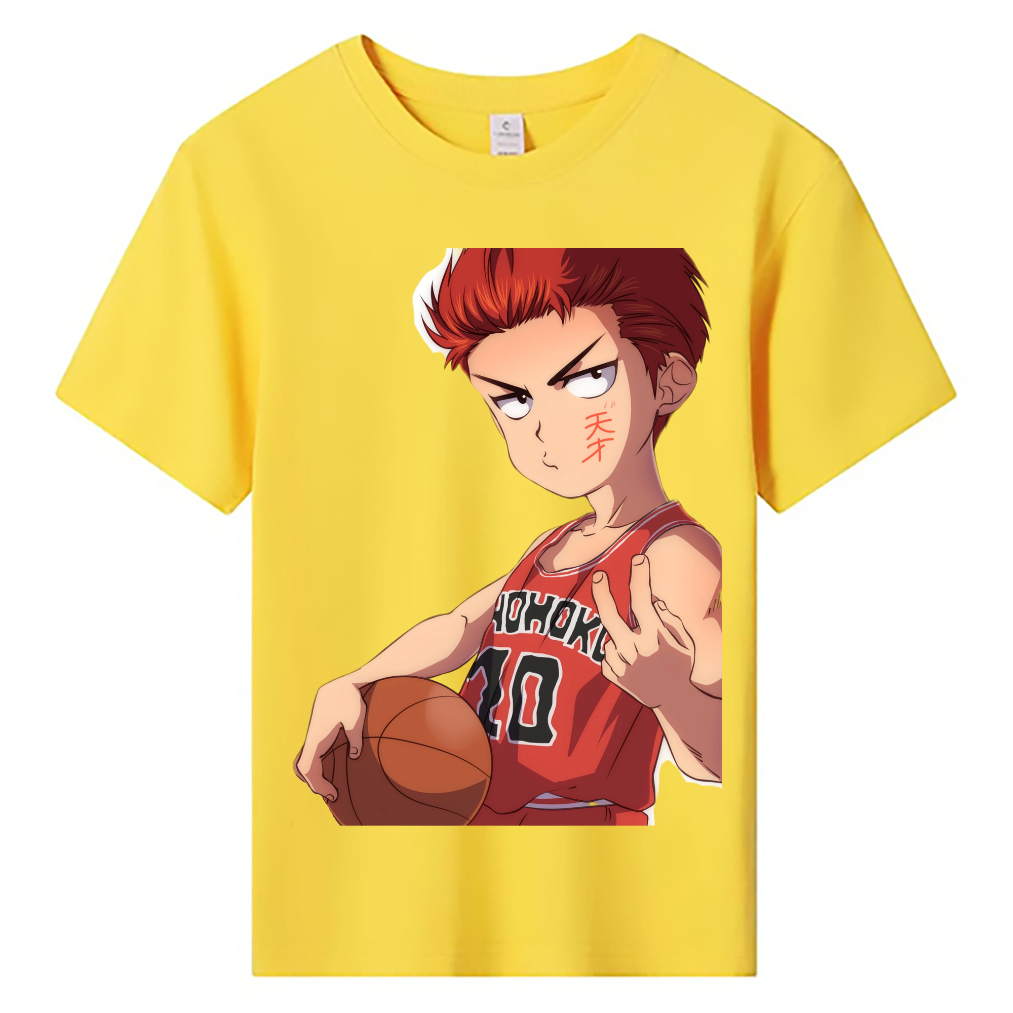 （画像用） SLAM DUNK／スラムダンク 綿100％キッズTシャツ（フロントプリント）