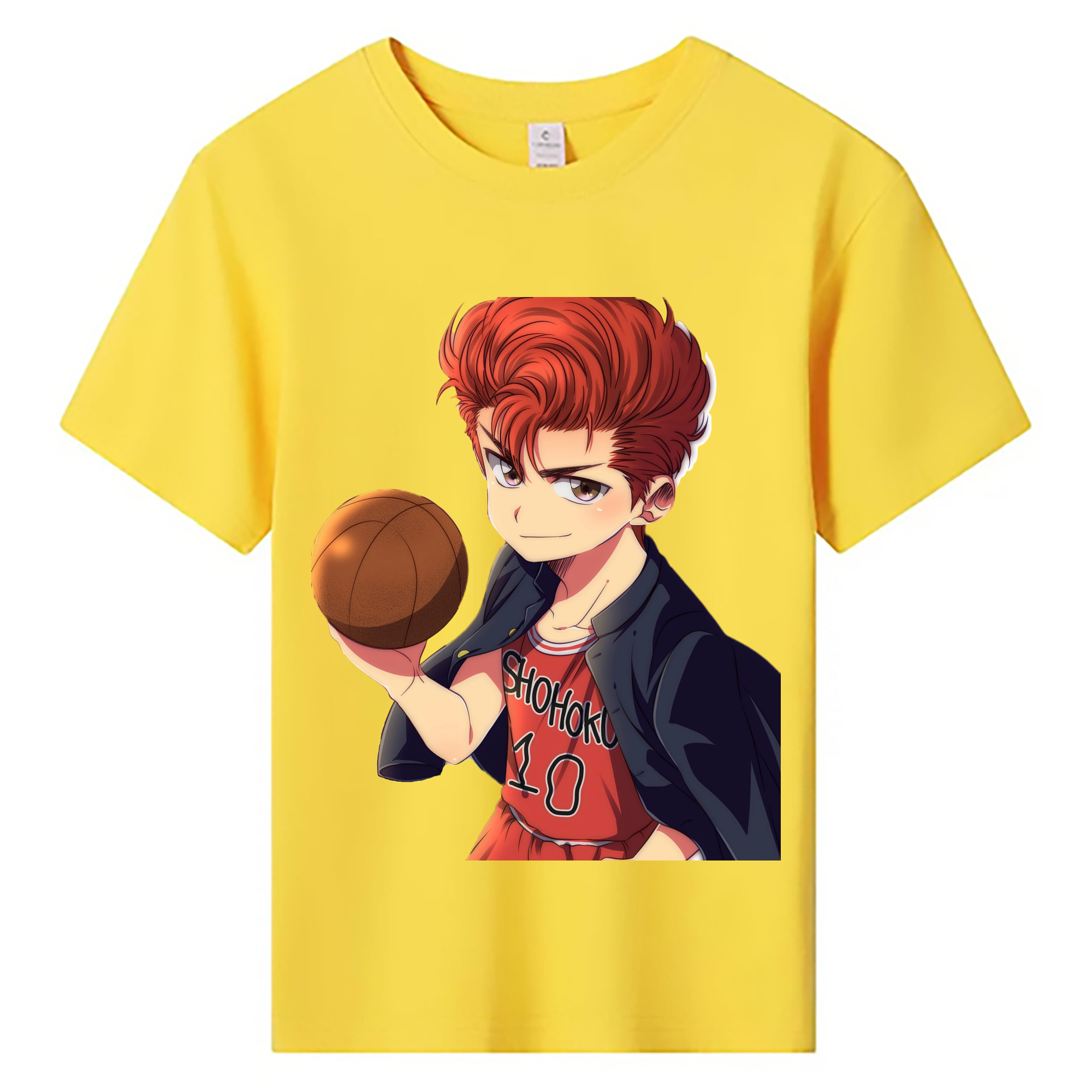 （画像用） SLAM DUNK／スラムダンク 綿100％キッズTシャツ（フロントプリント）