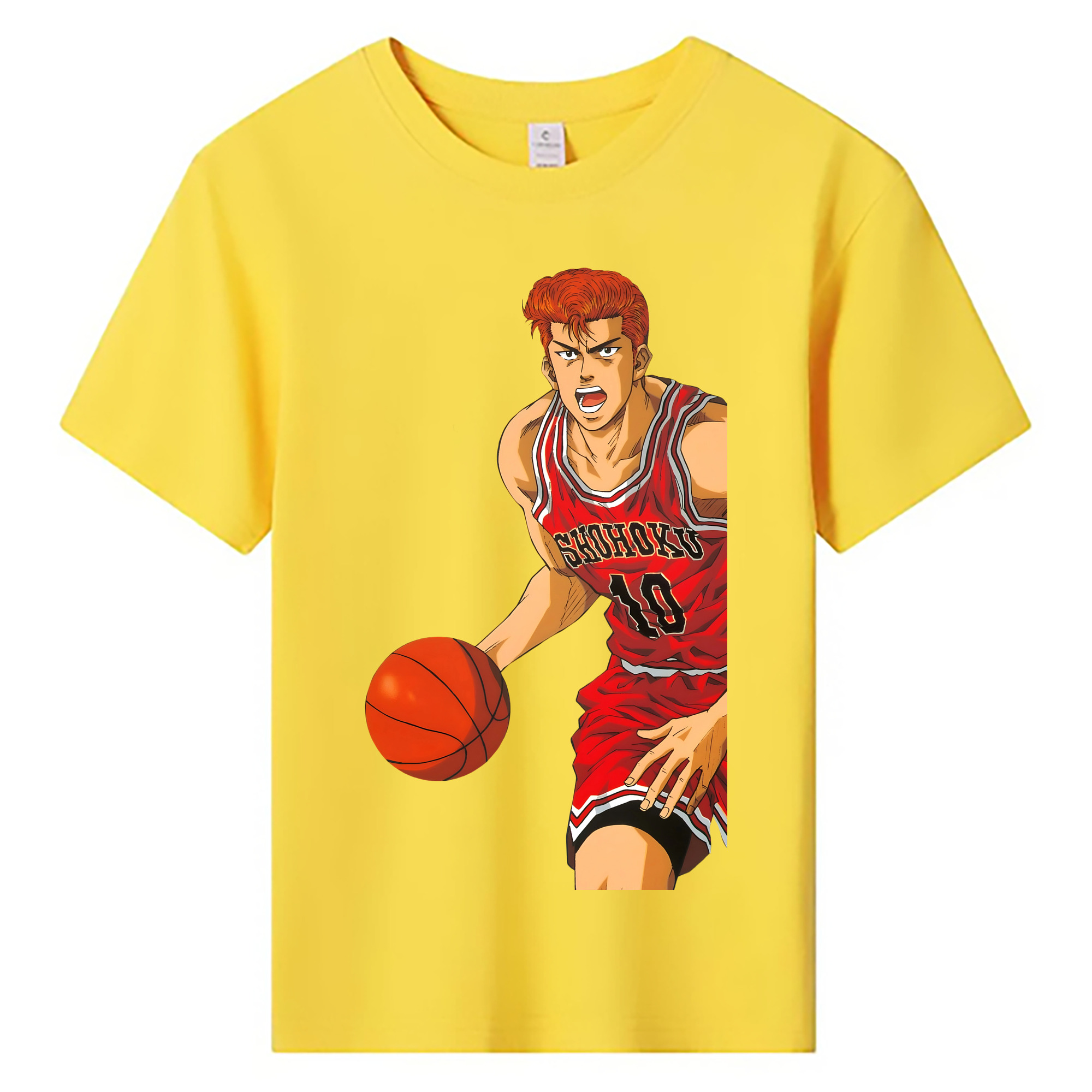 （画像用） SLAM DUNK／スラムダンク 綿100％キッズTシャツ（フロントプリント）