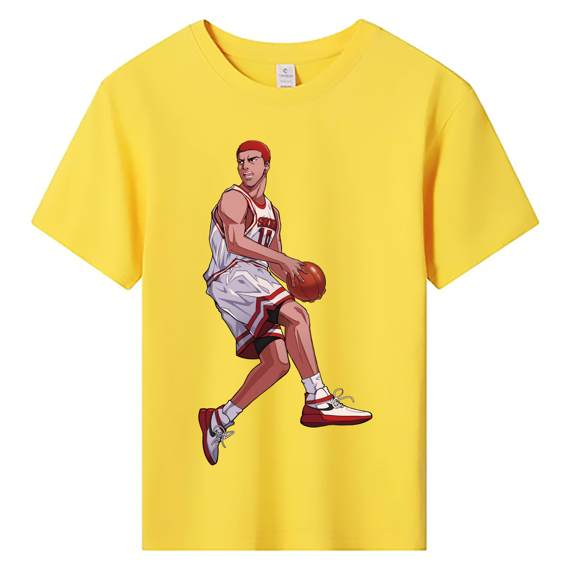 （画像用） SLAM DUNK／スラムダンク 綿100％キッズTシャツ（フロントプリント）