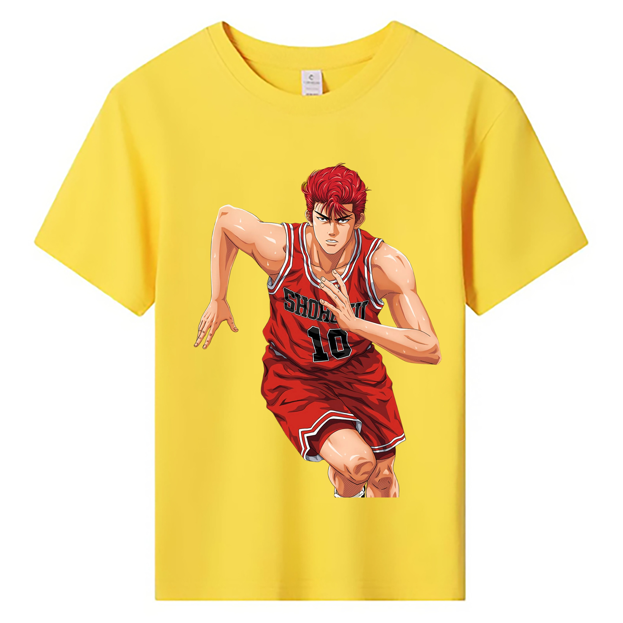 （画像用） SLAM DUNK／スラムダンク 綿100％キッズTシャツ（フロントプリント）