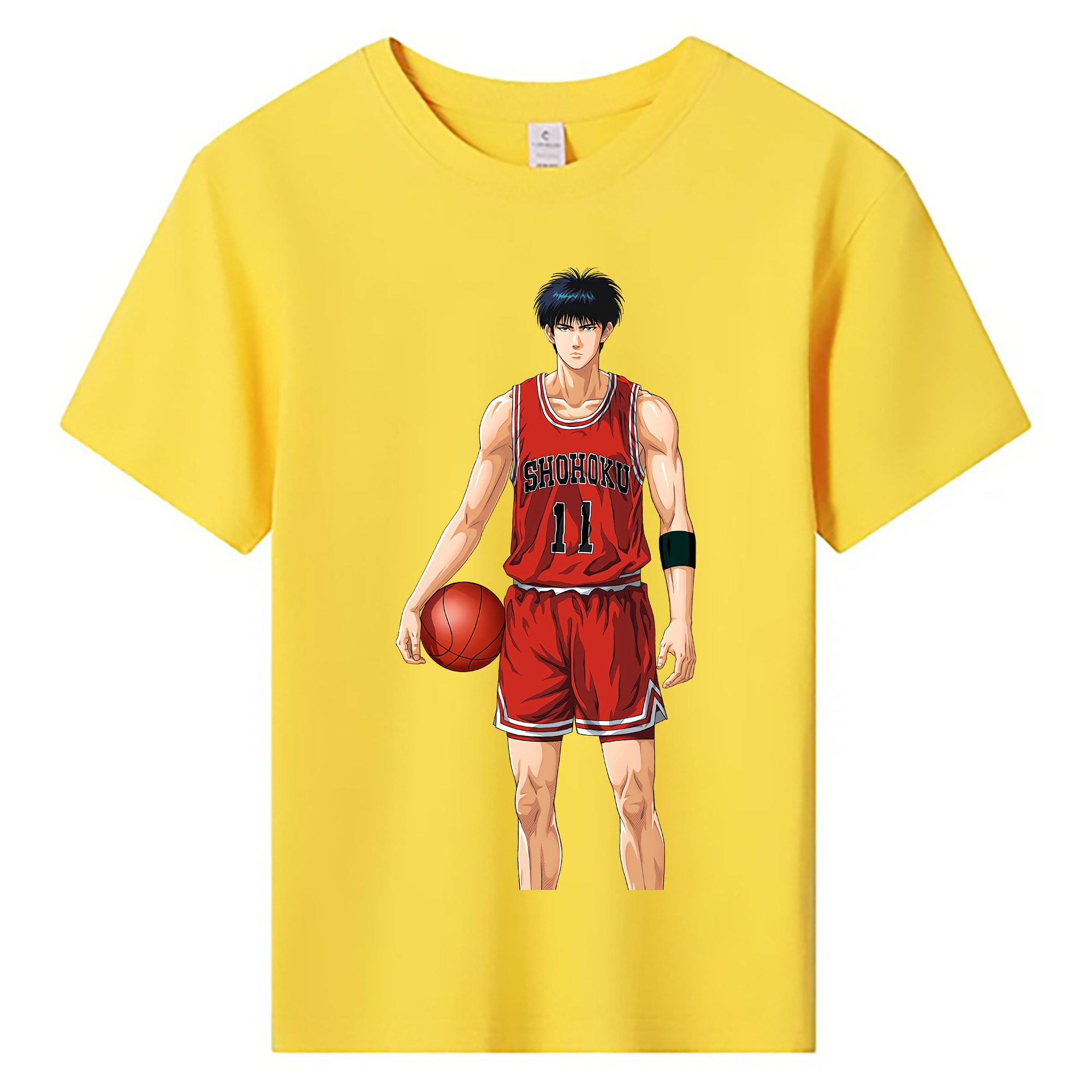 （画像用） SLAM DUNK／スラムダンク 綿100％キッズTシャツ（フロントプリント）