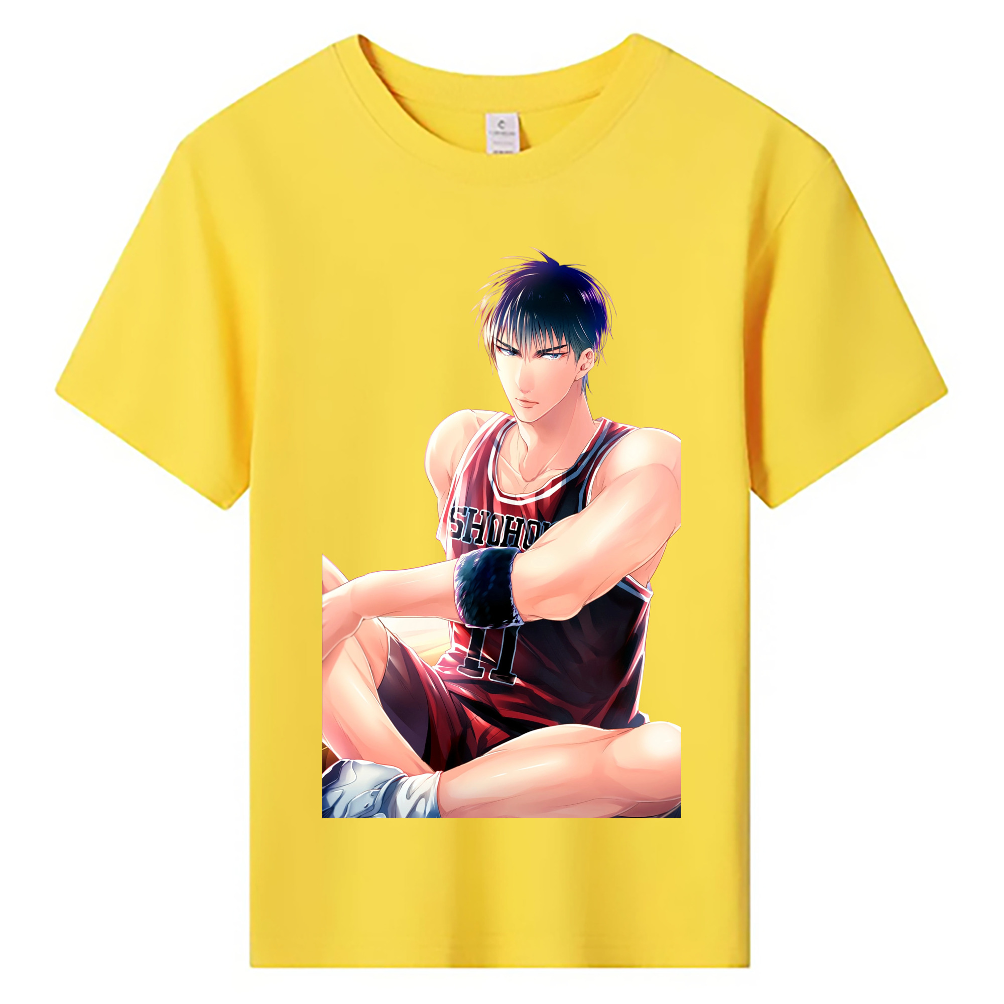 （画像用） SLAM DUNK／スラムダンク 綿100％キッズTシャツ（フロントプリント）