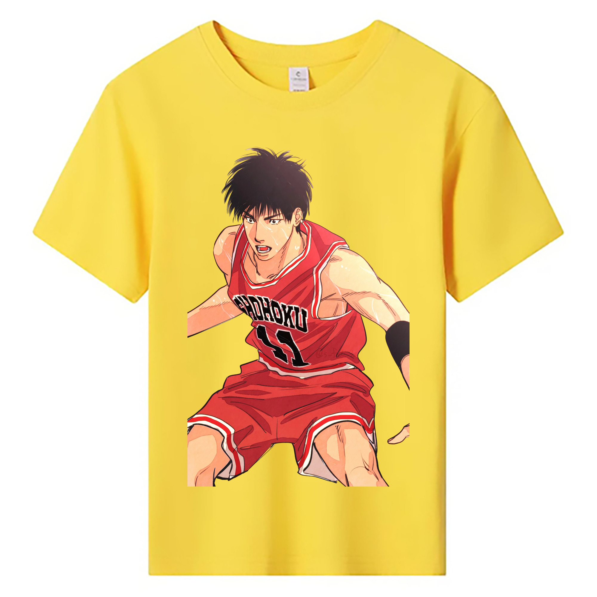 （画像用） SLAM DUNK／スラムダンク 綿100％キッズTシャツ（フロントプリント）