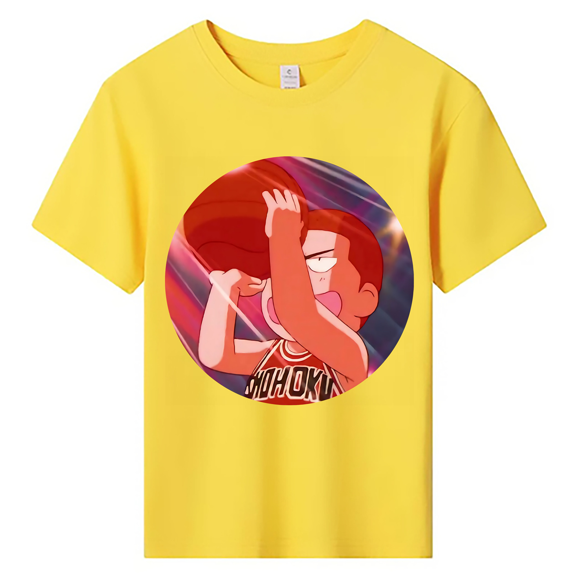 （画像用） SLAM DUNK／スラムダンク 綿100％キッズTシャツ（フロントプリント）
