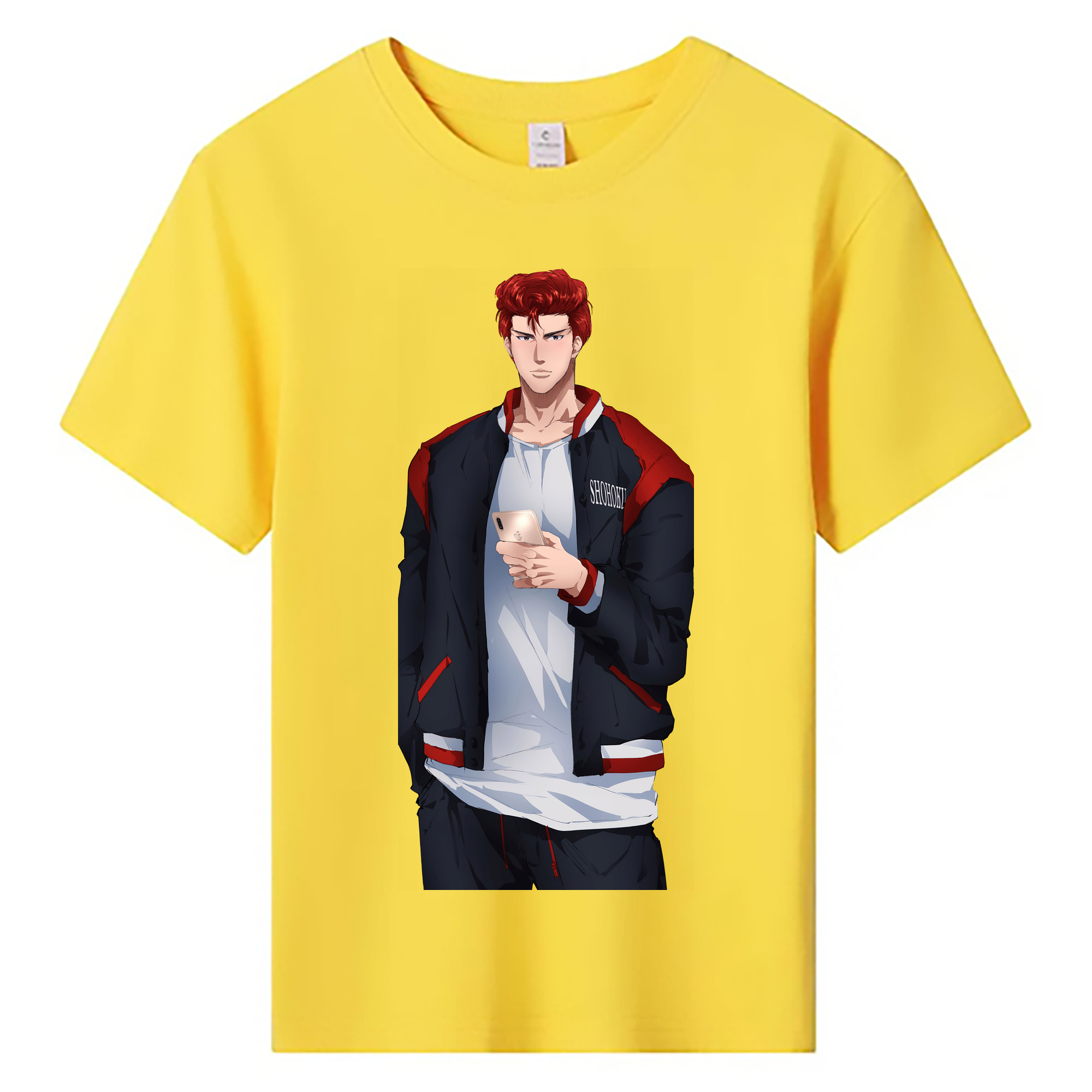 （画像用） SLAM DUNK／スラムダンク 綿100％キッズTシャツ（フロントプリント）