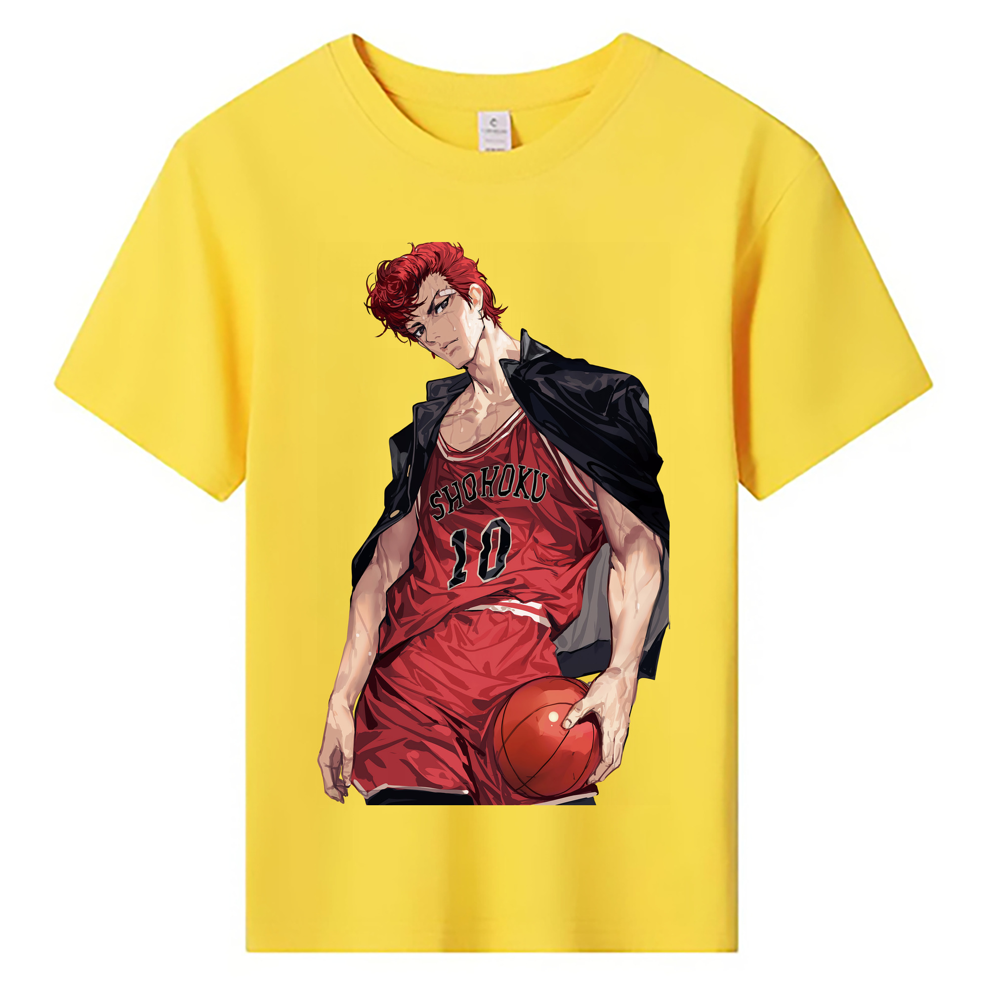 （画像用） SLAM DUNK／スラムダンク 綿100％キッズTシャツ（フロントプリント）