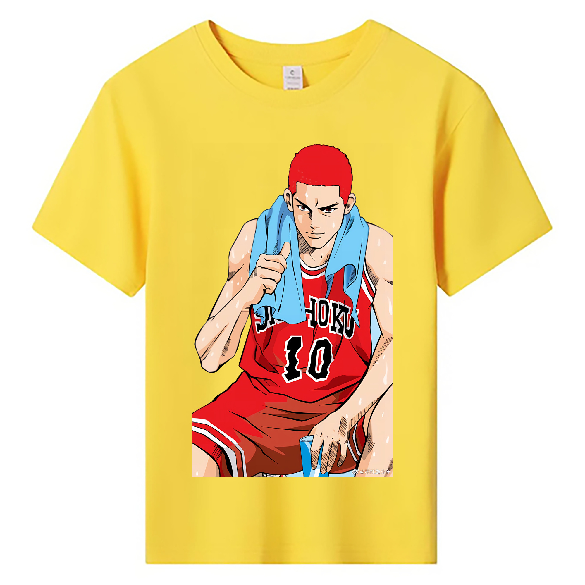 （画像用） SLAM DUNK／スラムダンク 綿100％キッズTシャツ（フロントプリント）