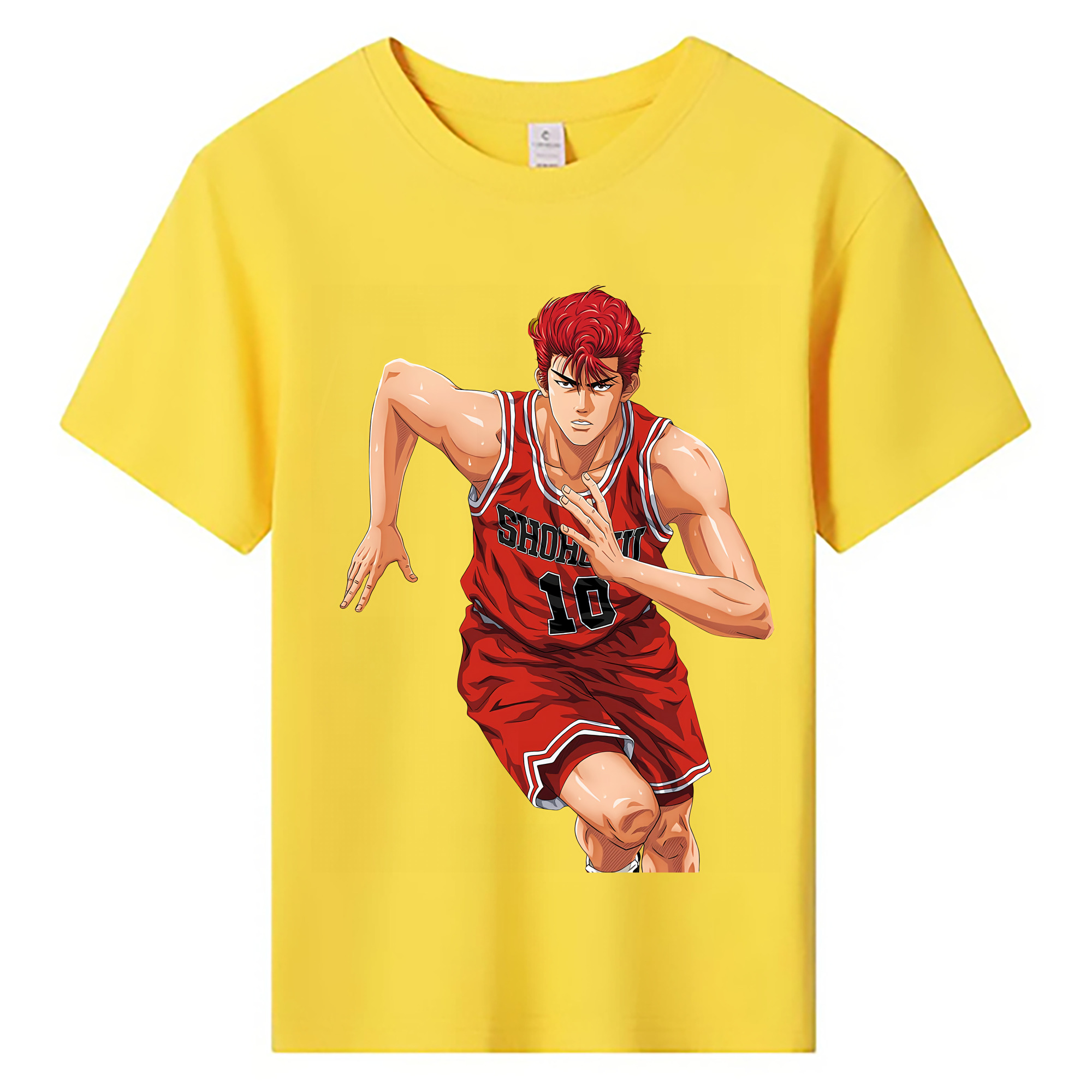 （画像用） SLAM DUNK／スラムダンク 綿100％キッズTシャツ（フロントプリント）