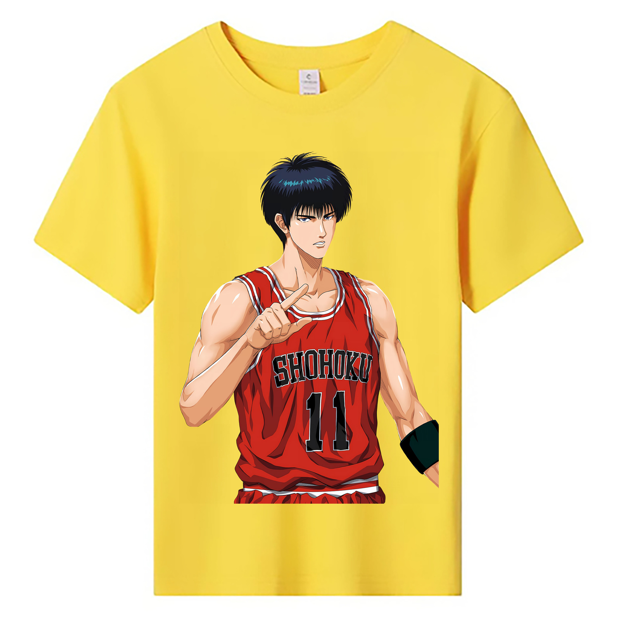 （画像用） SLAM DUNK／スラムダンク 綿100％キッズTシャツ（フロントプリント）