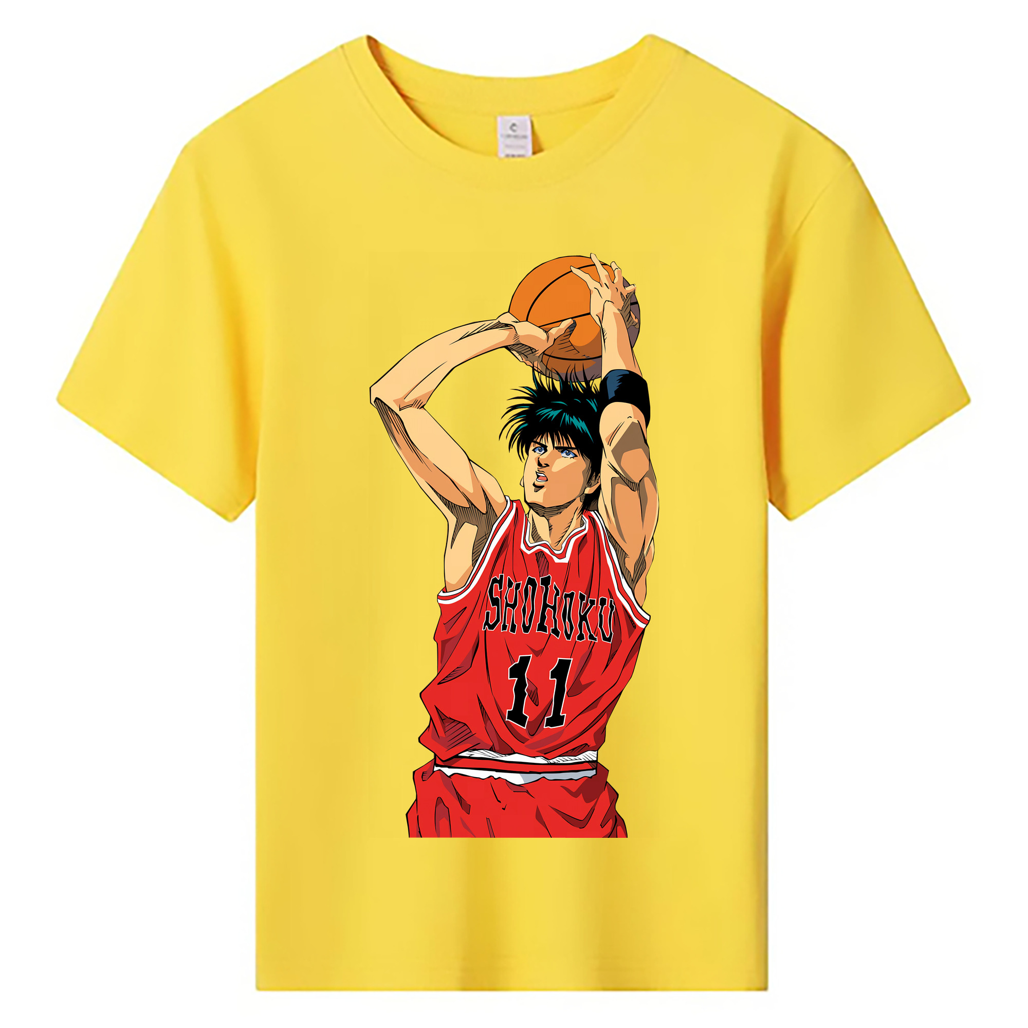 （画像用） SLAM DUNK／スラムダンク 綿100％キッズTシャツ（フロントプリント）