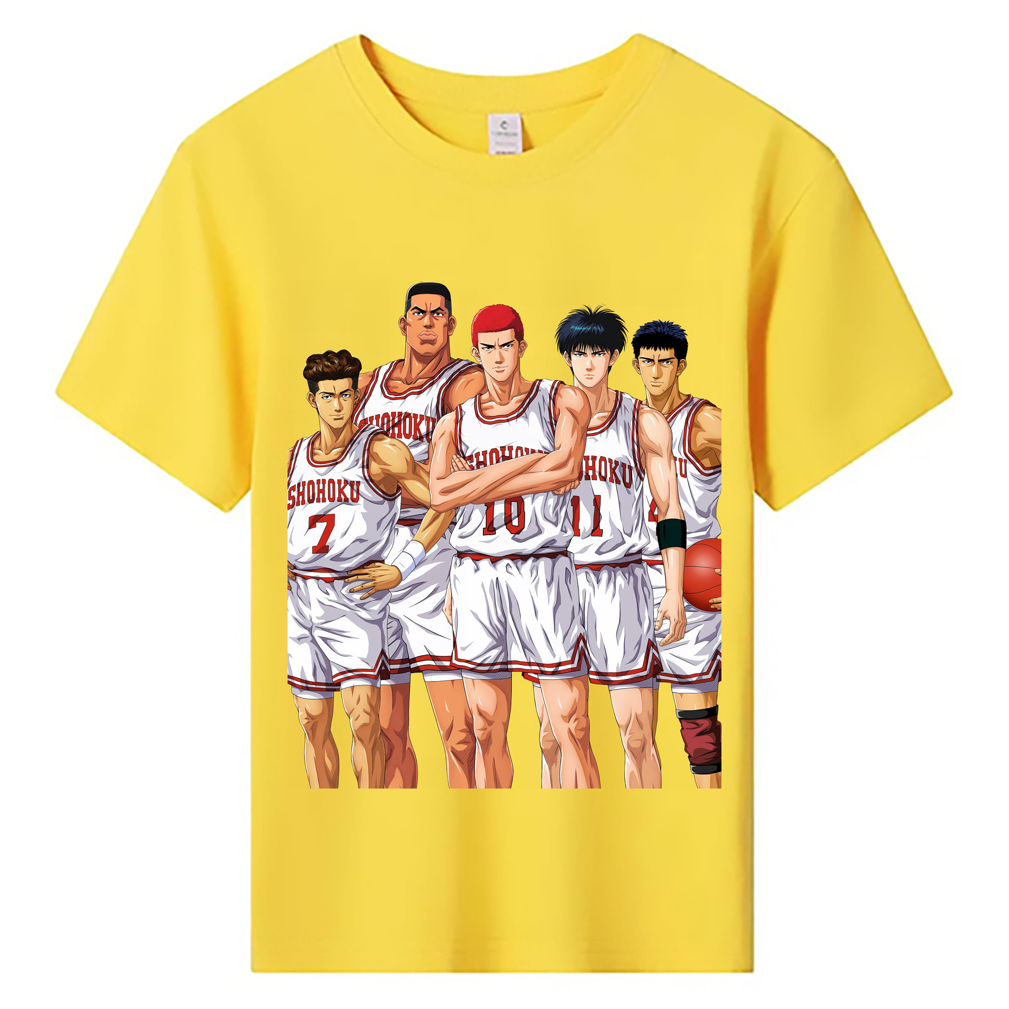 （画像用） SLAM DUNK／スラムダンク 綿100％キッズTシャツ（フロントプリント）