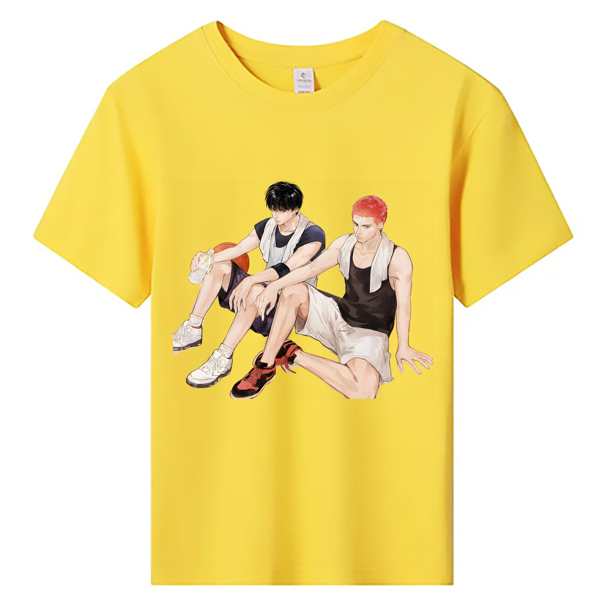 （画像用） SLAM DUNK／スラムダンク 綿100％キッズTシャツ（フロントプリント）