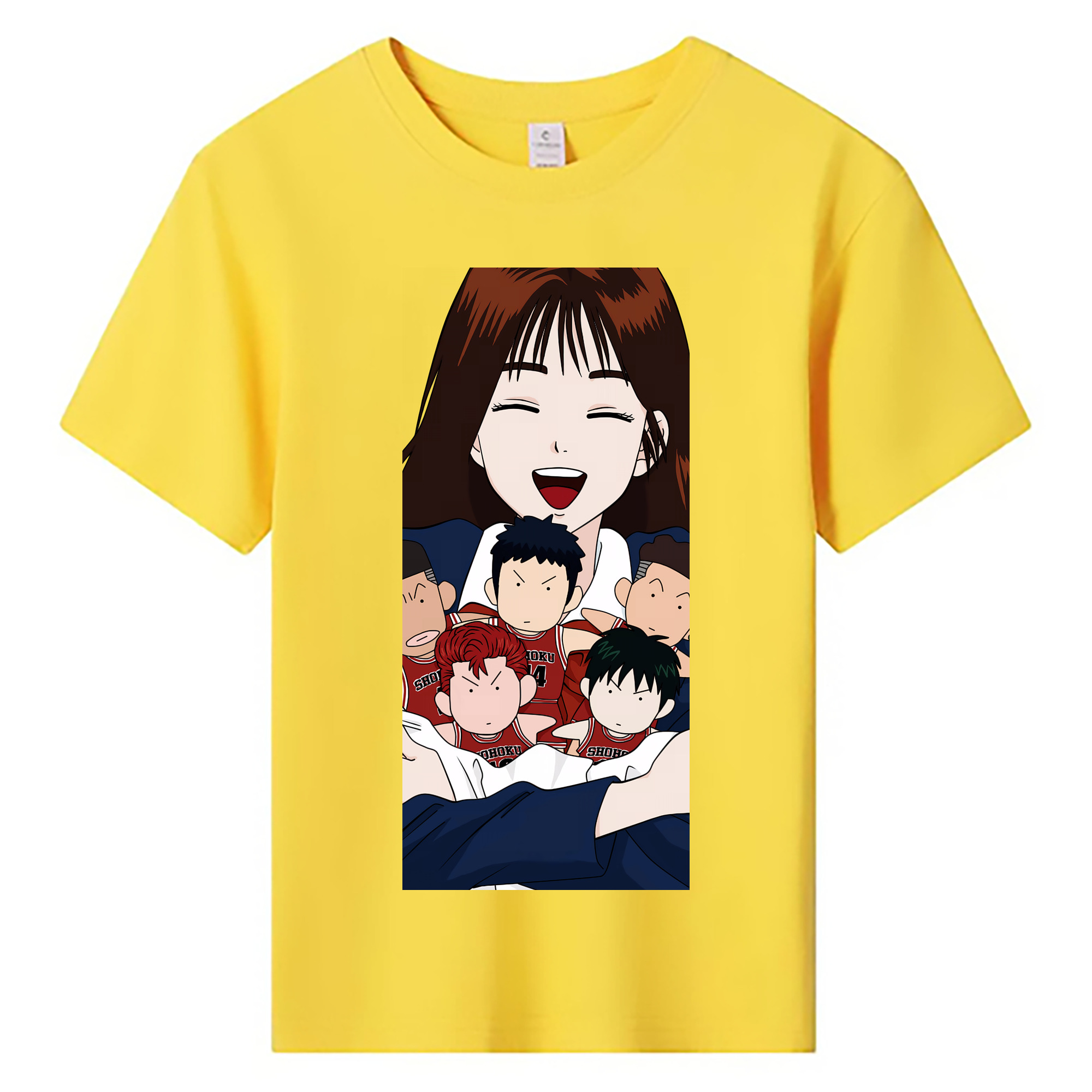 （画像用） SLAM DUNK／スラムダンク 綿100％キッズTシャツ（フロントプリント）