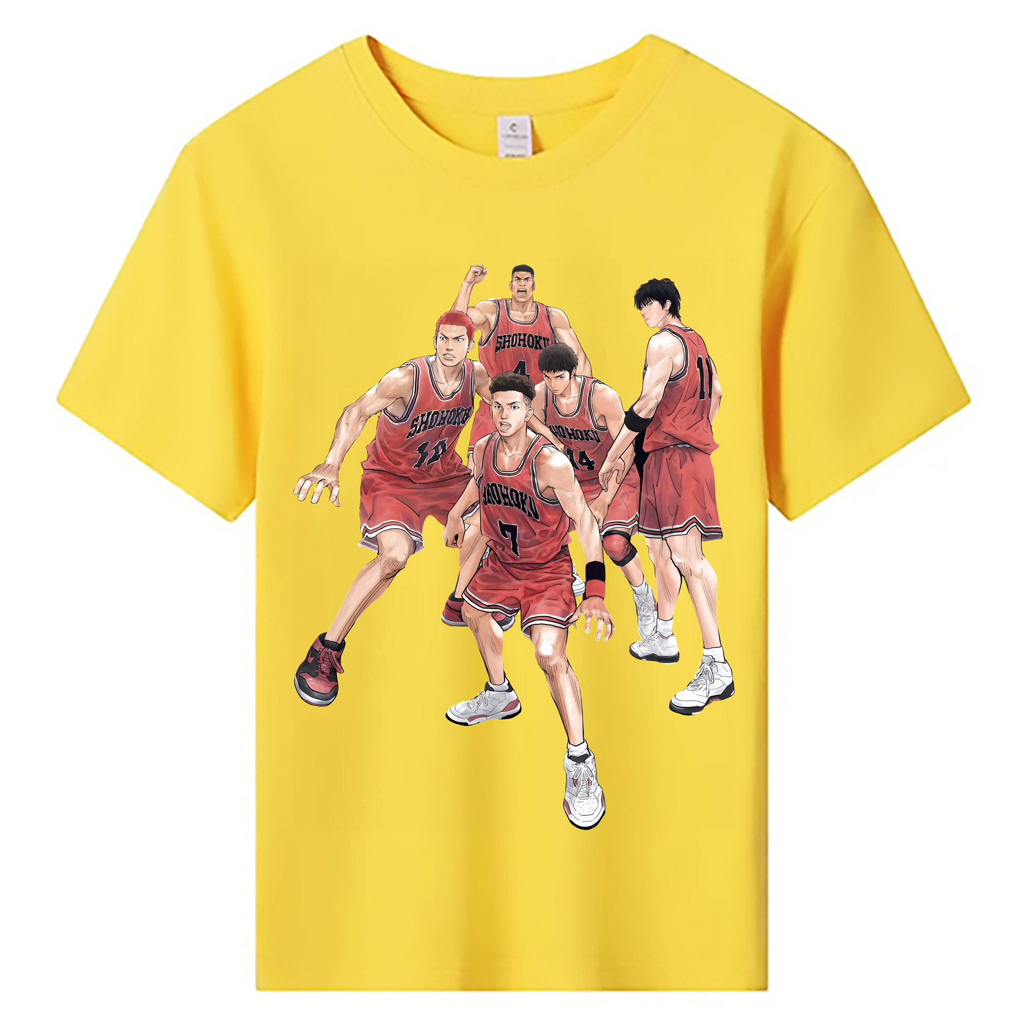 （画像用） SLAM DUNK／スラムダンク 綿100％キッズTシャツ（フロントプリント）