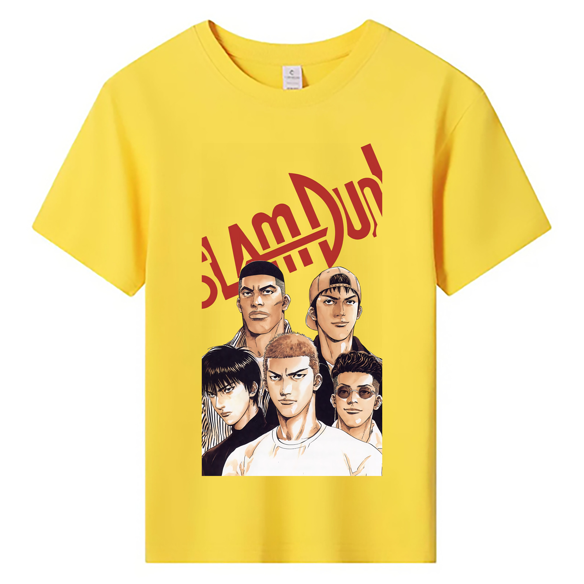 （画像用） SLAM DUNK／スラムダンク 綿100％キッズTシャツ（フロントプリント）