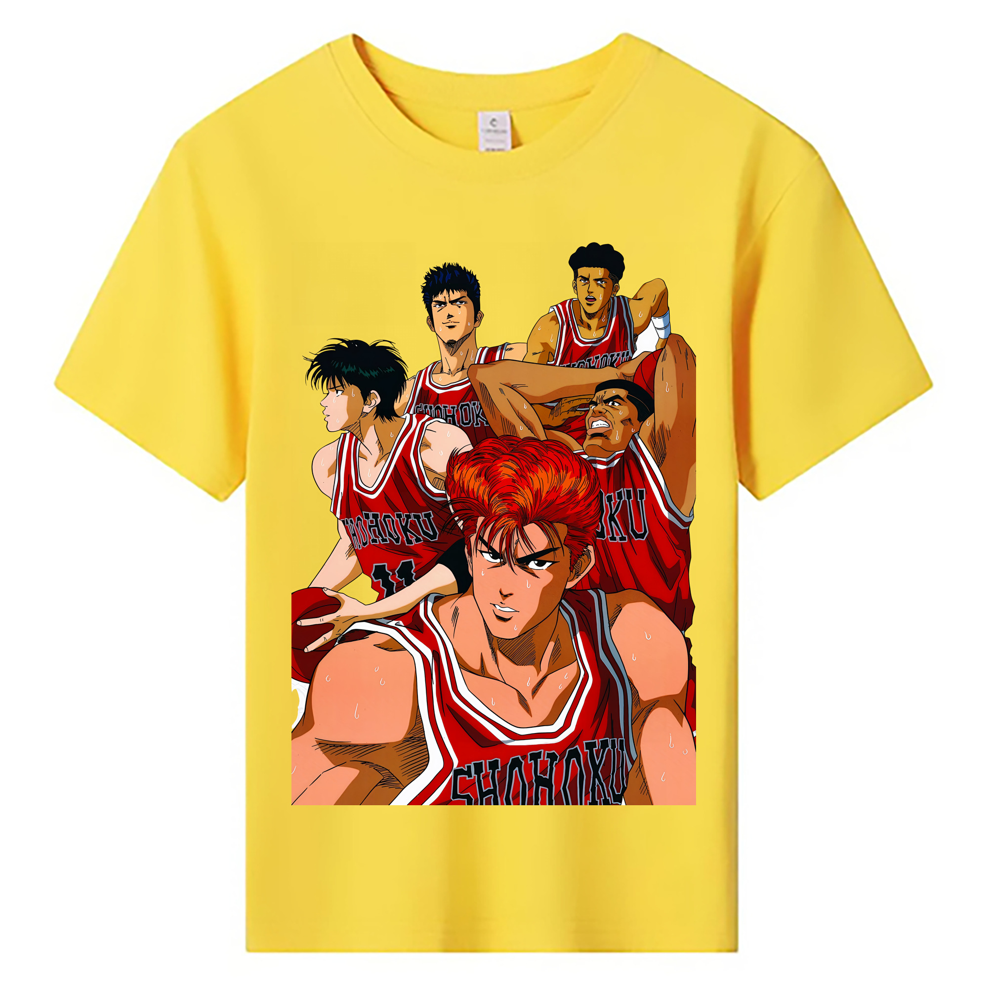 （画像用） SLAM DUNK／スラムダンク 綿100％キッズTシャツ（フロントプリント）