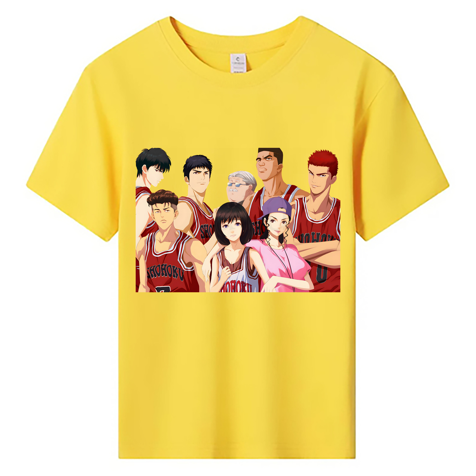 （画像用） SLAM DUNK／スラムダンク 綿100％キッズTシャツ（フロントプリント）