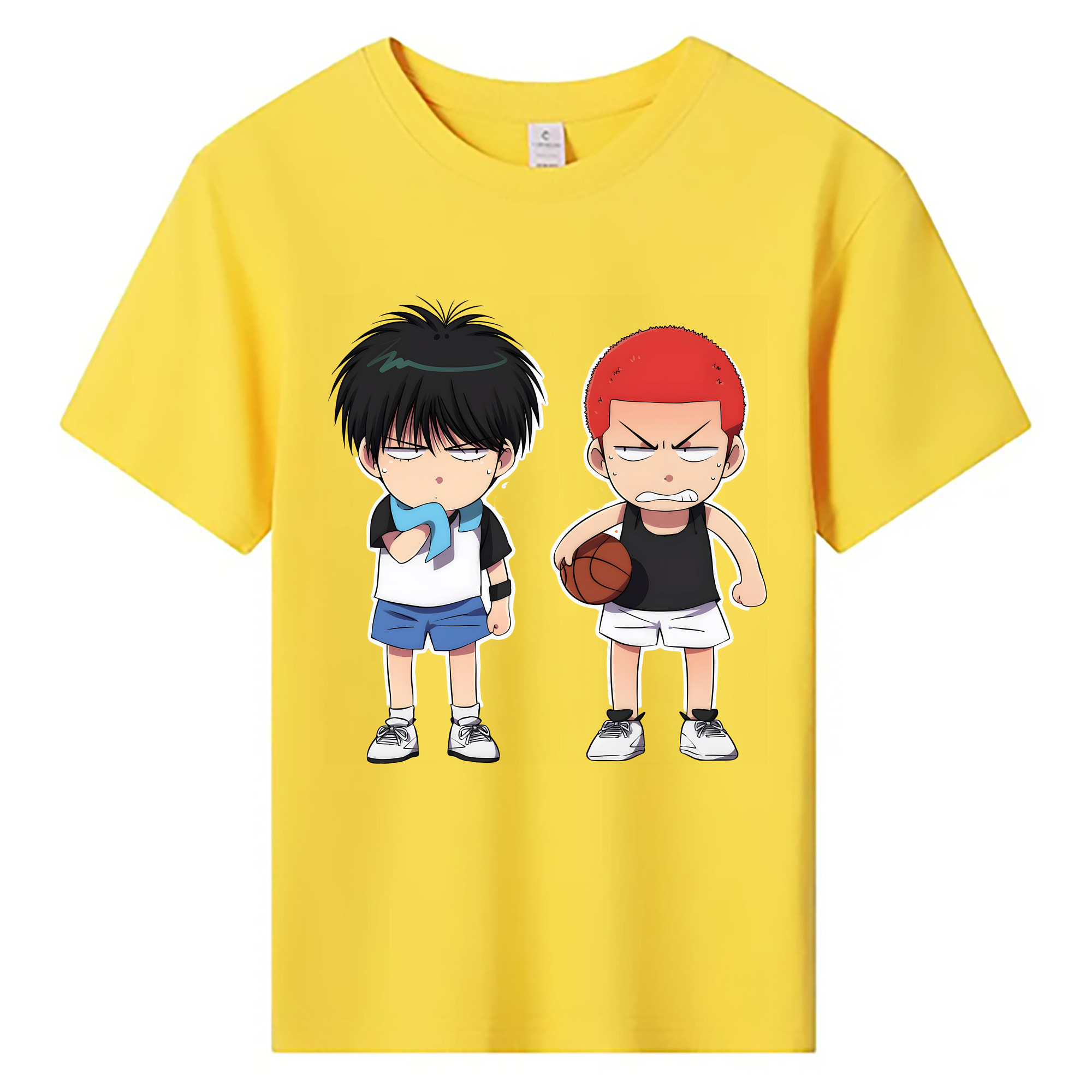 （画像用） SLAM DUNK／スラムダンク 綿100％キッズTシャツ（フロントプリント）