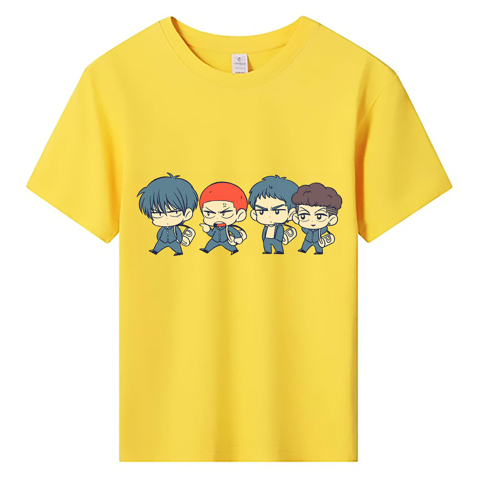 （画像用） SLAM DUNK／スラムダンク 綿100％キッズTシャツ（フロントプリント）