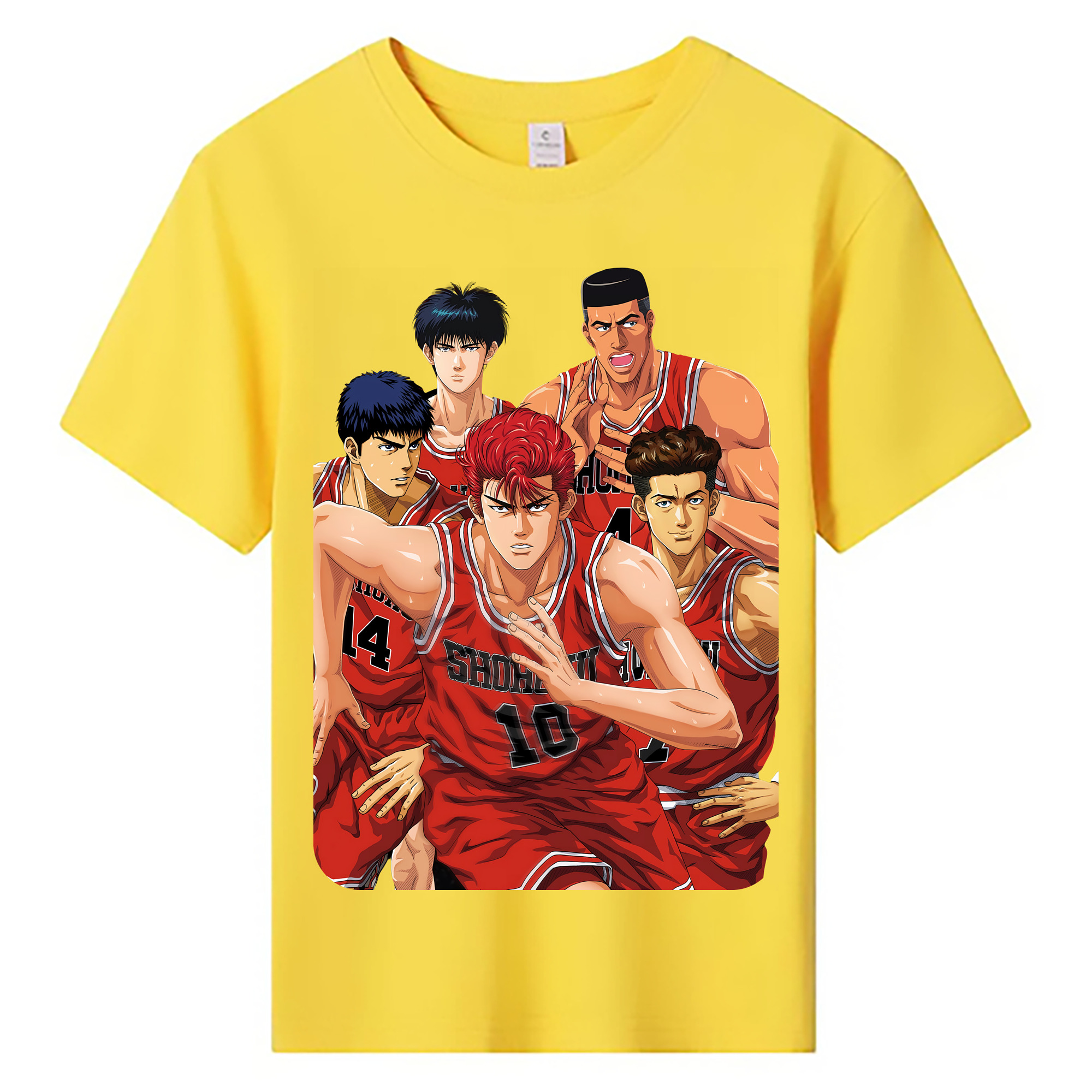 （画像用） SLAM DUNK／スラムダンク 綿100％キッズTシャツ（フロントプリント）