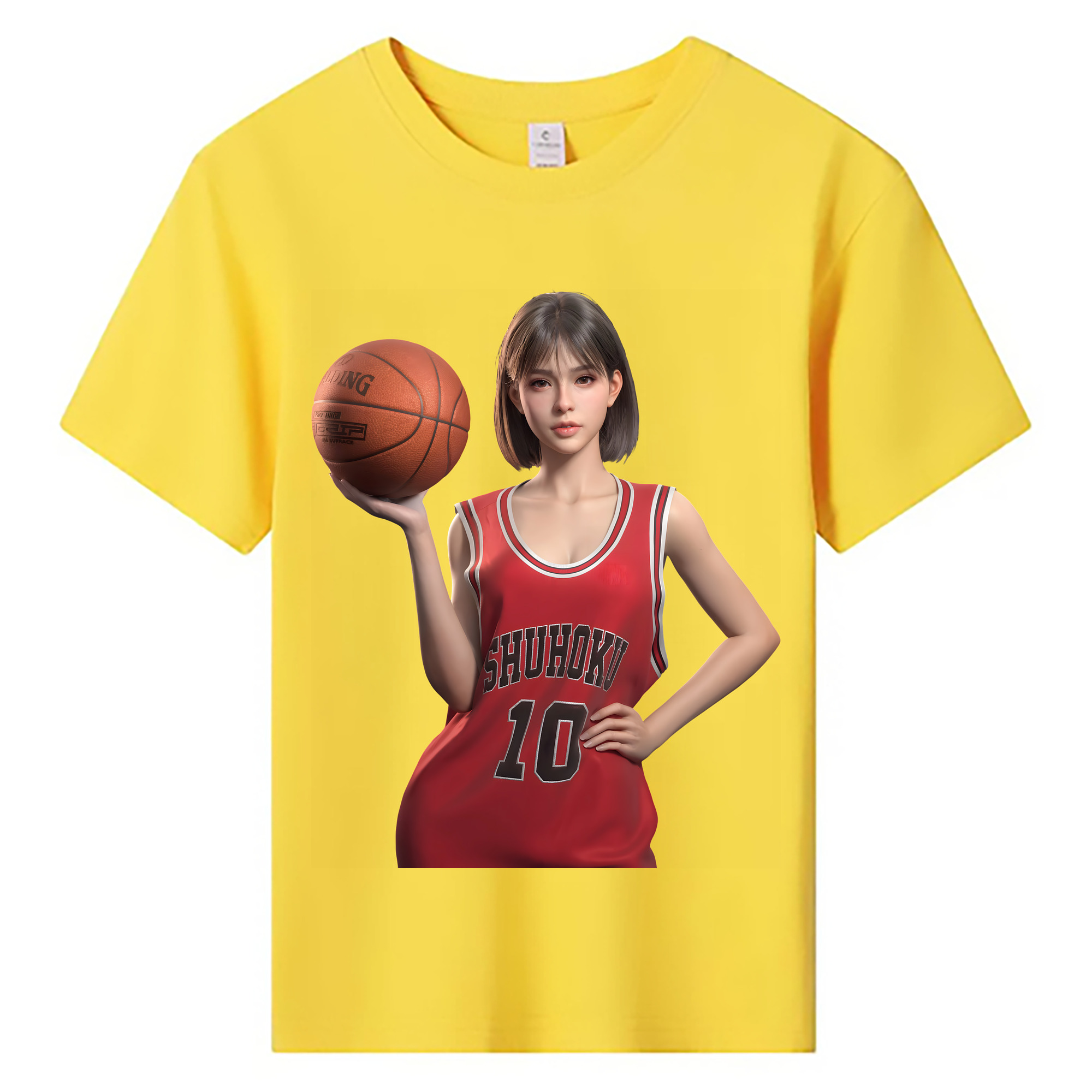 （画像用） SLAM DUNK／スラムダンク 綿100％キッズTシャツ（フロントプリント）
