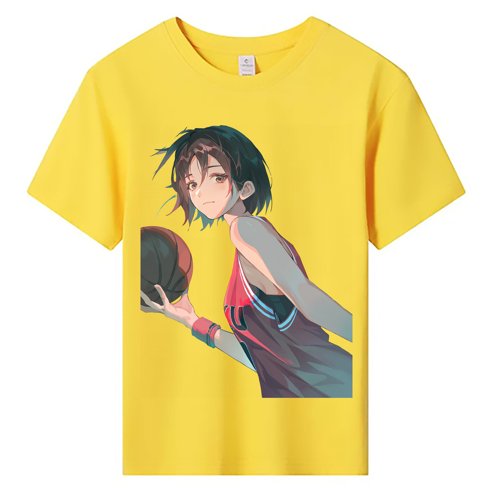 （画像用） SLAM DUNK／スラムダンク 綿100％キッズTシャツ（フロントプリント）