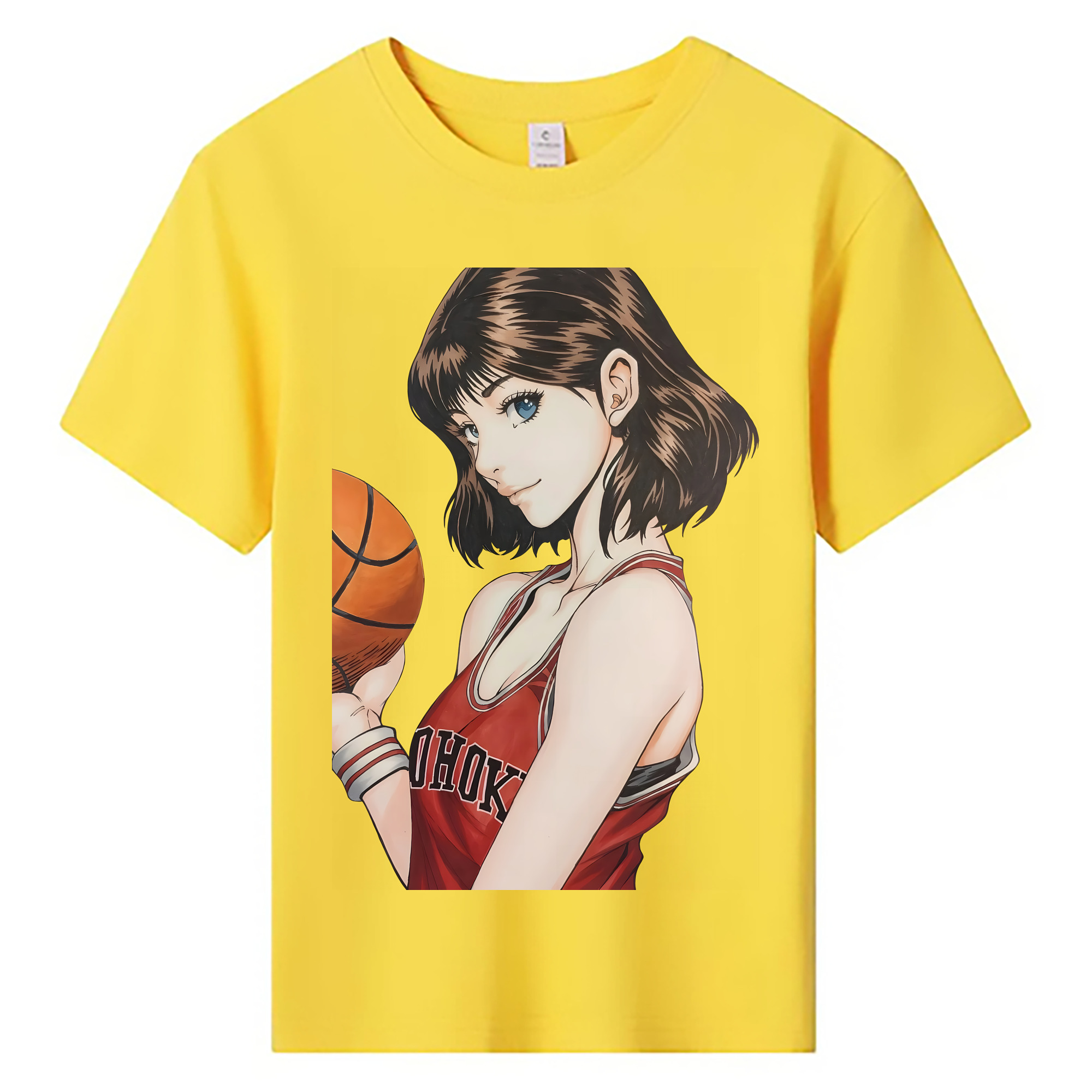 （画像用） SLAM DUNK／スラムダンク 綿100％キッズTシャツ（フロントプリント）