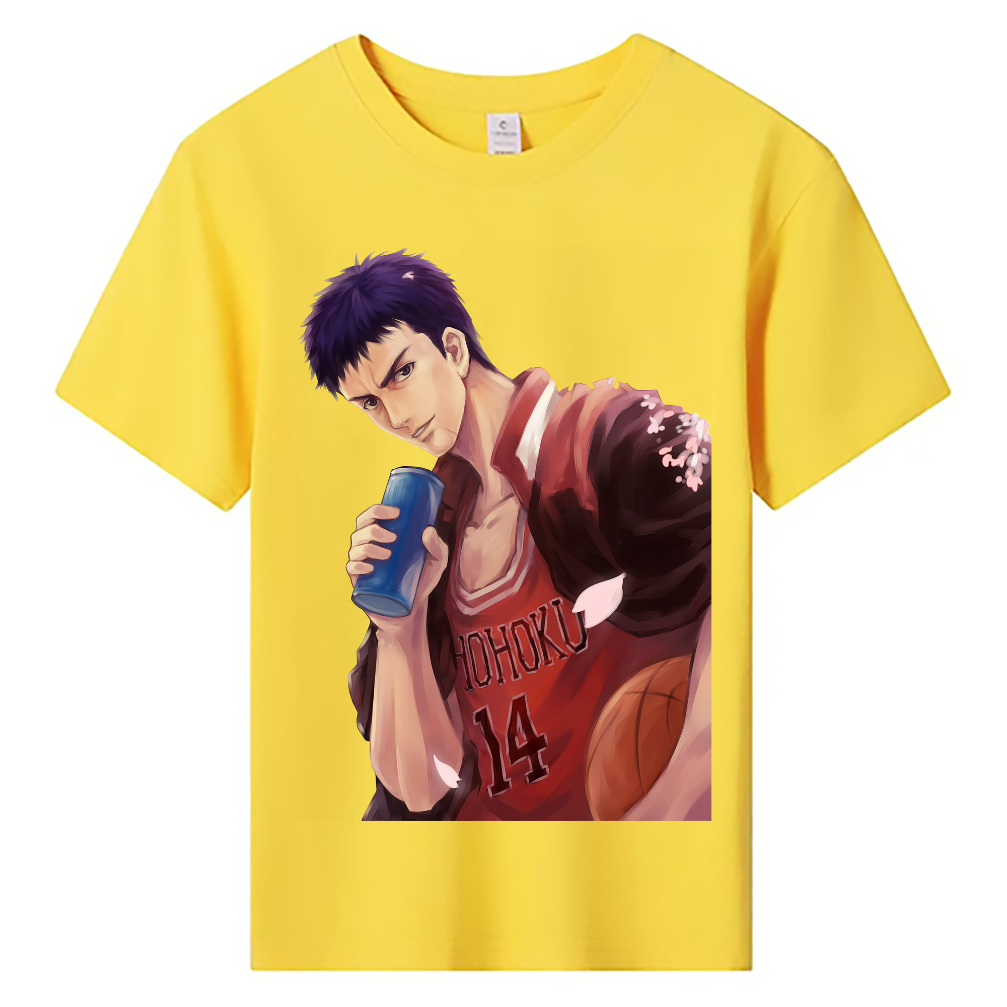 （画像用） SLAM DUNK／スラムダンク 綿100％キッズTシャツ（フロントプリント）