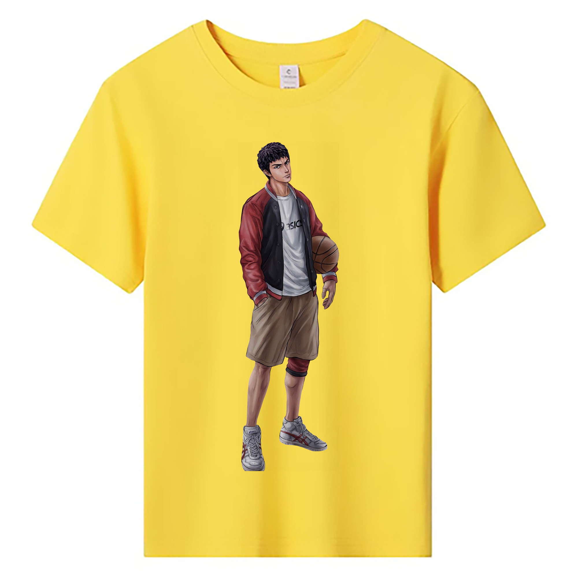 （画像用） SLAM DUNK／スラムダンク 綿100％キッズTシャツ（フロントプリント）