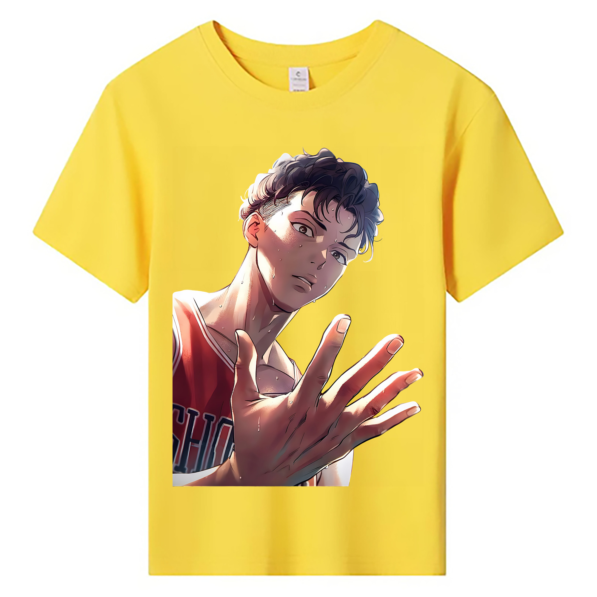（画像用） SLAM DUNK／スラムダンク 綿100％キッズTシャツ（フロントプリント）