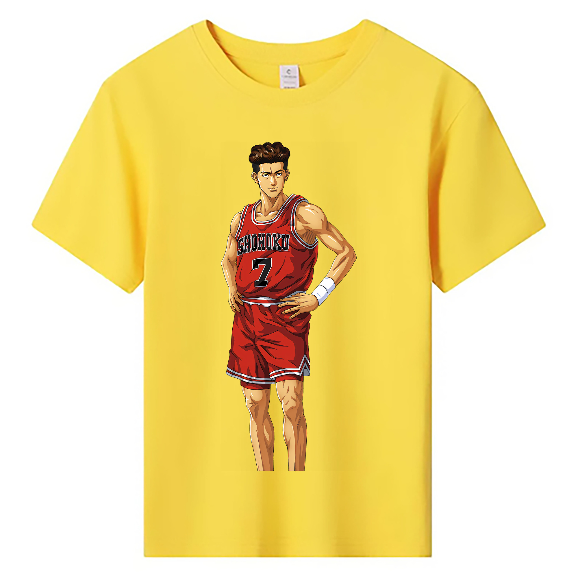 （画像用） SLAM DUNK／スラムダンク 綿100％キッズTシャツ（フロントプリント）